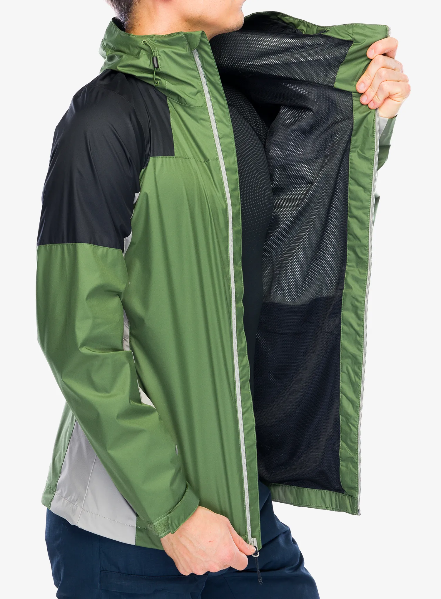 Bunda s membránou Columbia Inner Limits III Jacket - canteen/black/flint grey