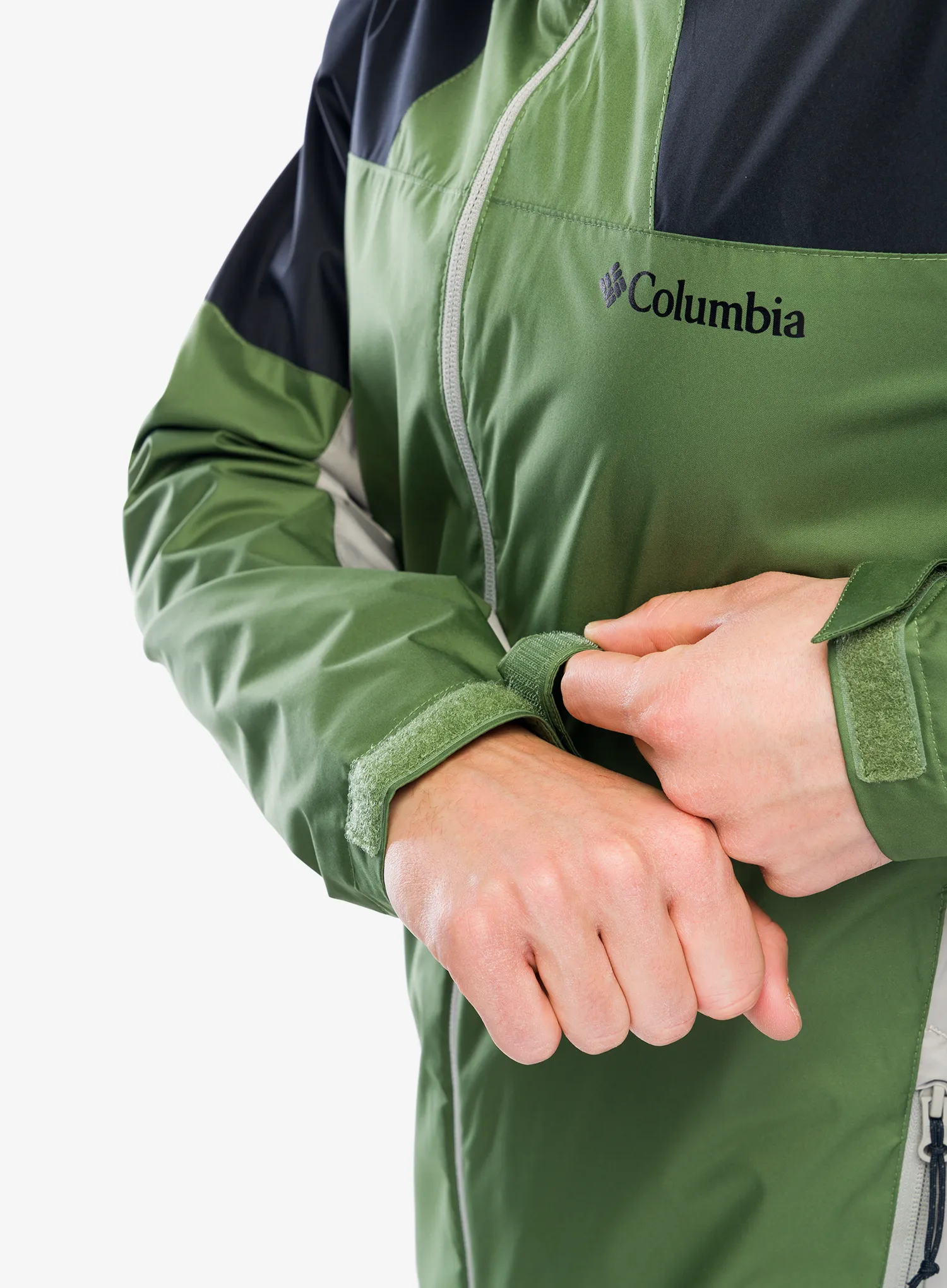 Bunda s membránou Columbia Inner Limits III Jacket - canteen/black/flint grey