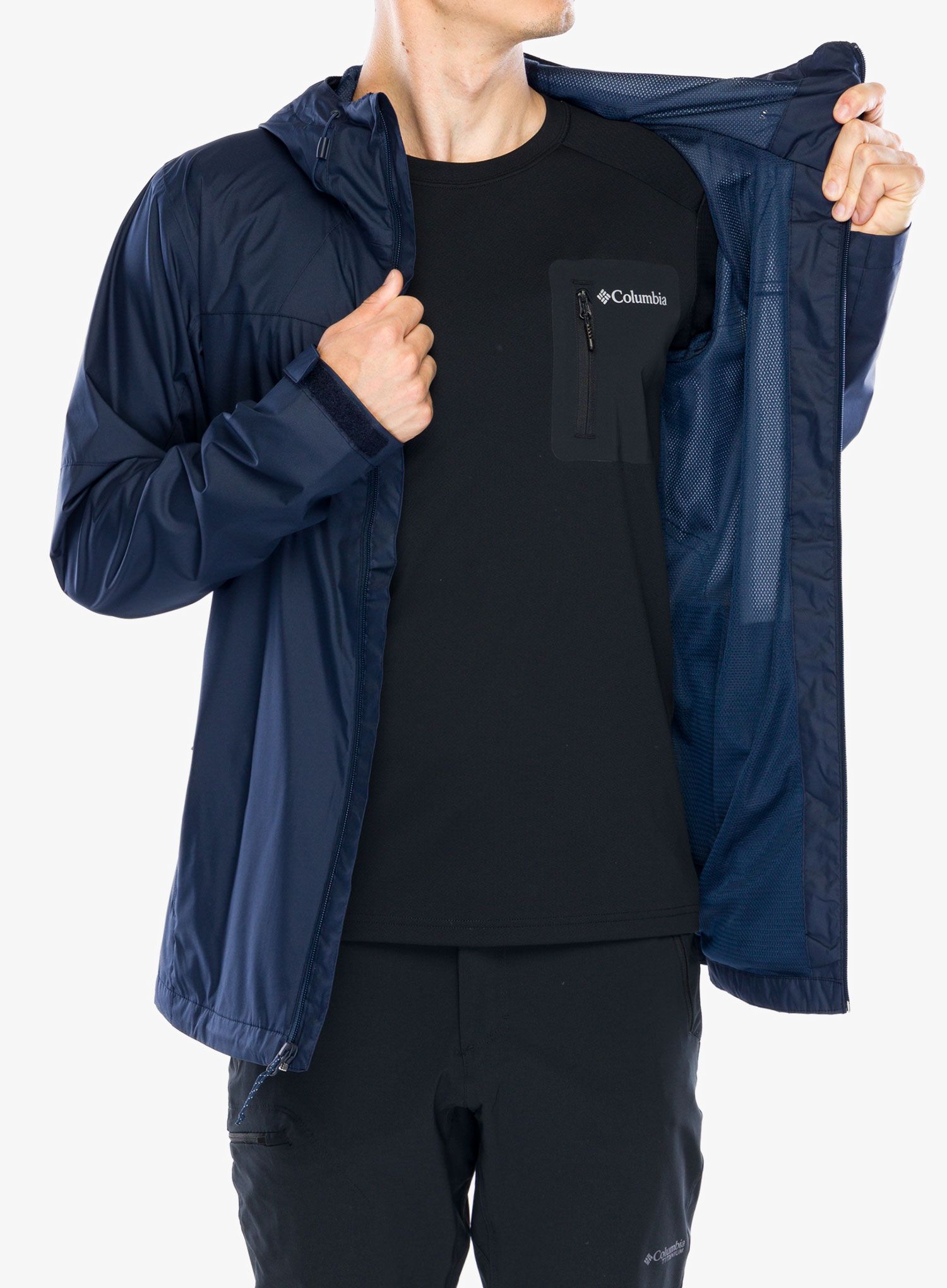 Bunda s membránou Columbia Inner Limits III Jacket - collegiate navy