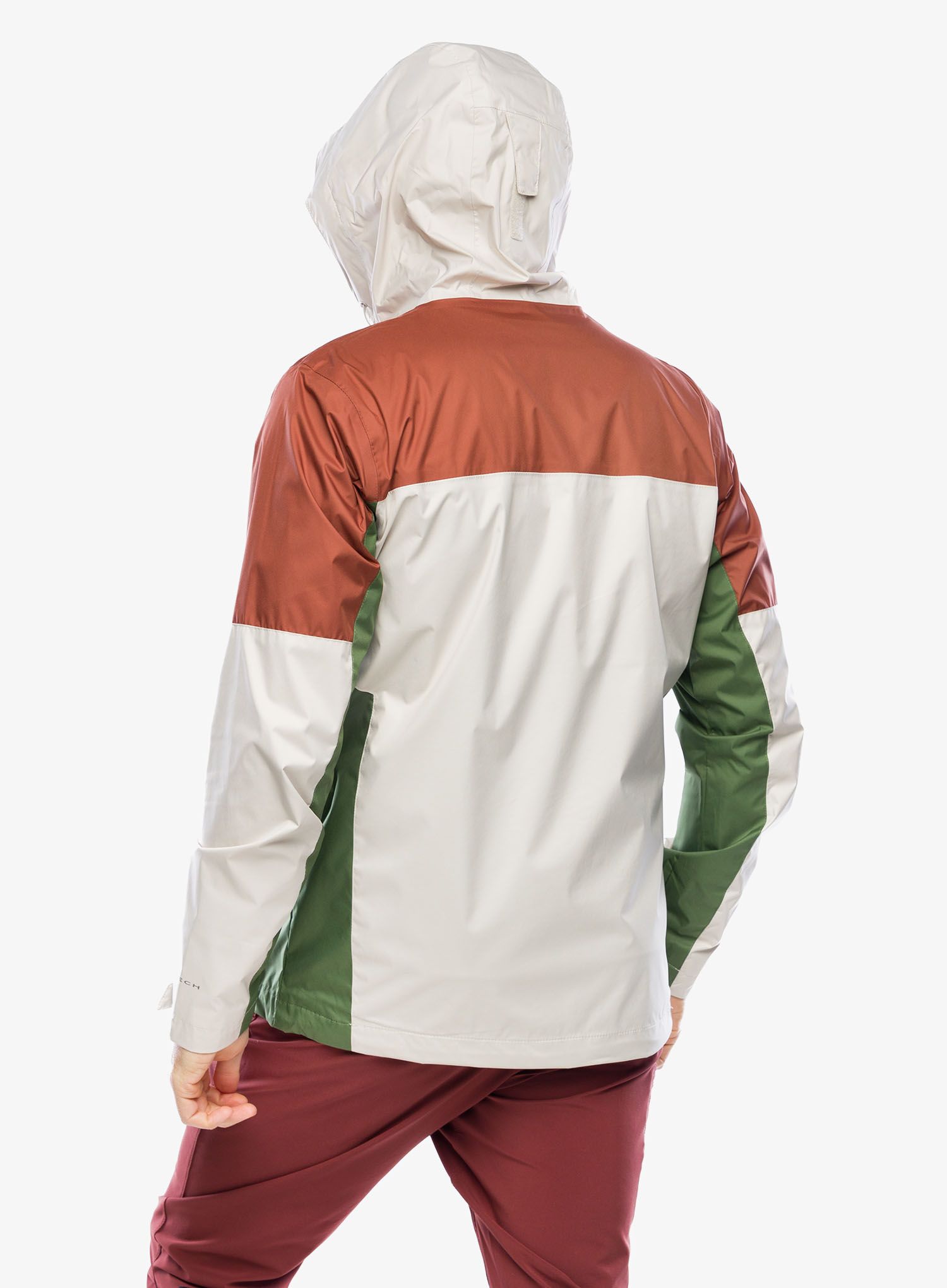 Bunda do deště Columbia Inner Limits III Jacket - dark stone/auburn/canteen