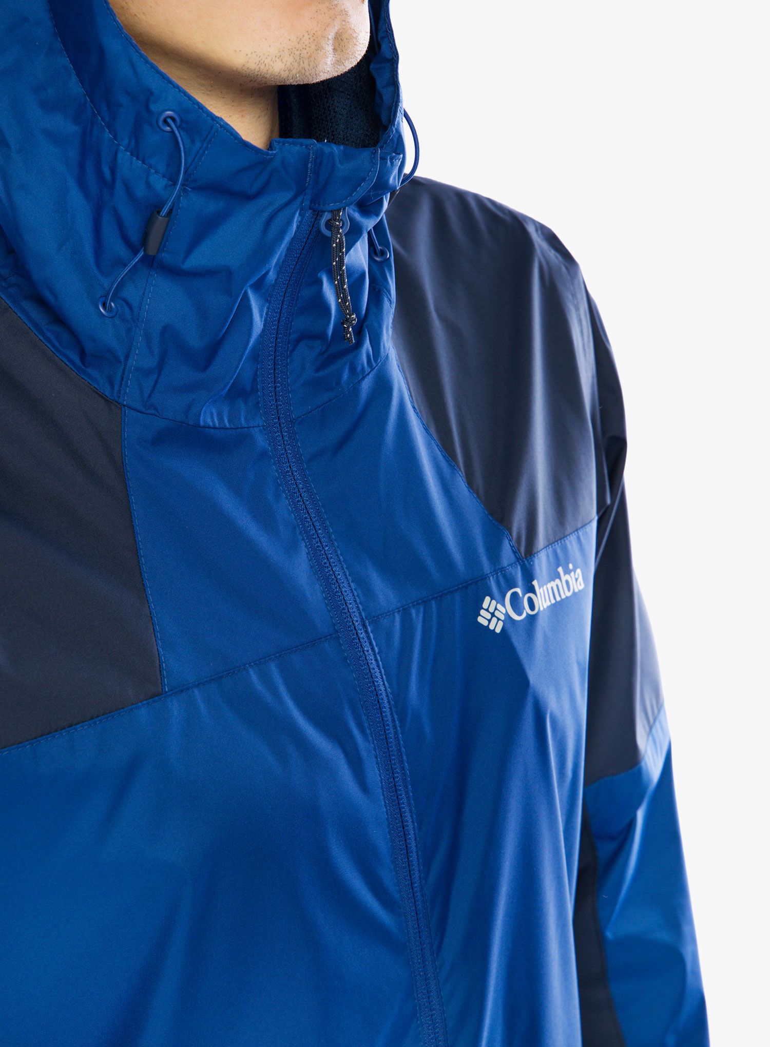 Bunda s membránou Columbia Inner Limits III Jacket - mountain blue/collegiate navy