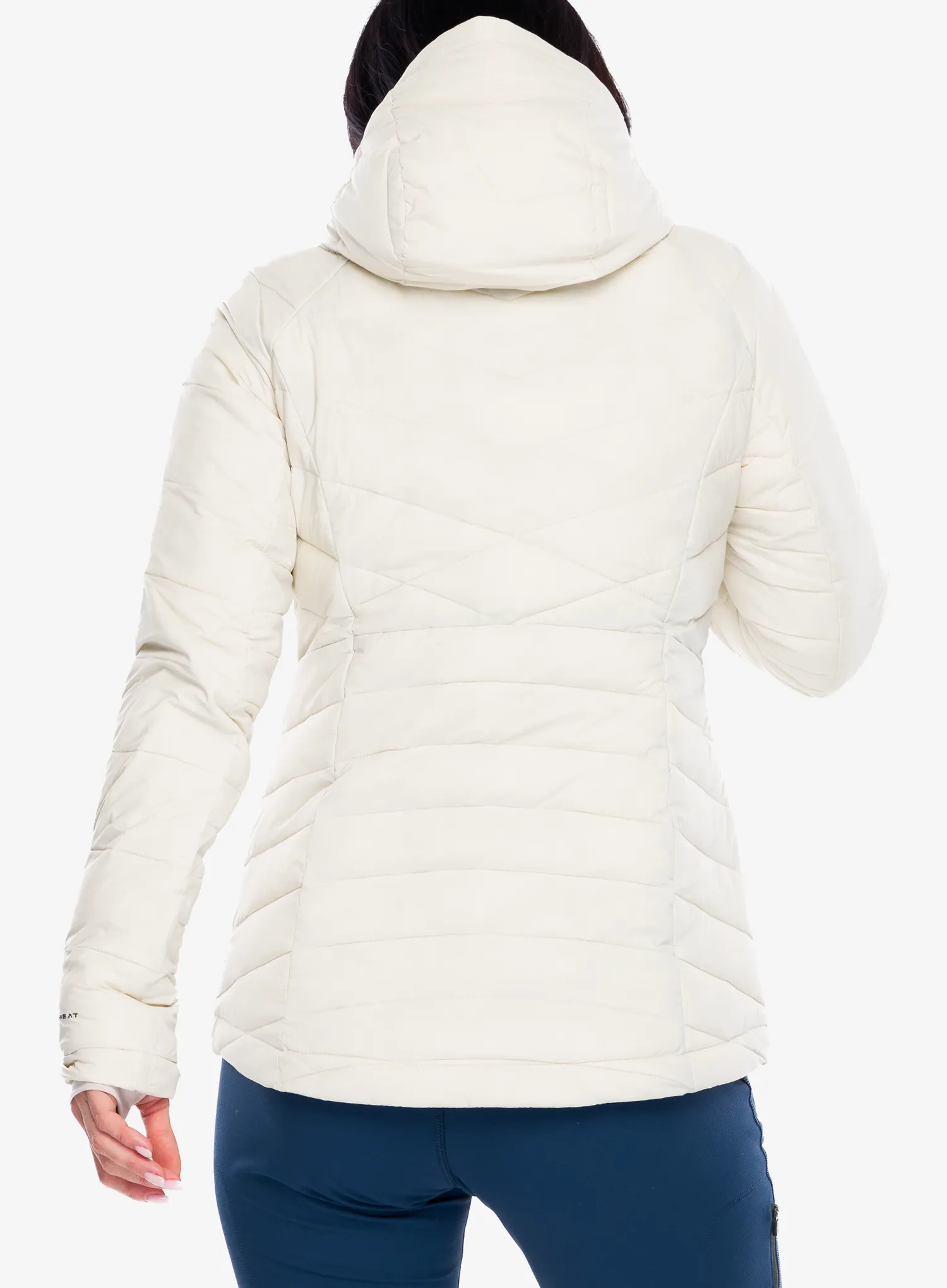 Dámská bunda Columbia Joy Peak II Hooded Jacket - dark stone