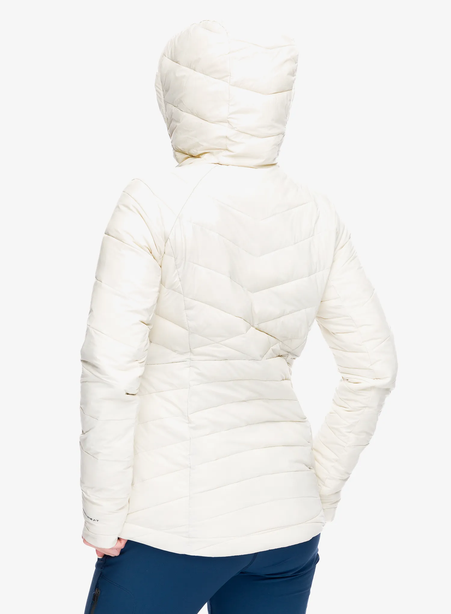 Dámská bunda Columbia Joy Peak II Hooded Jacket - dark stone