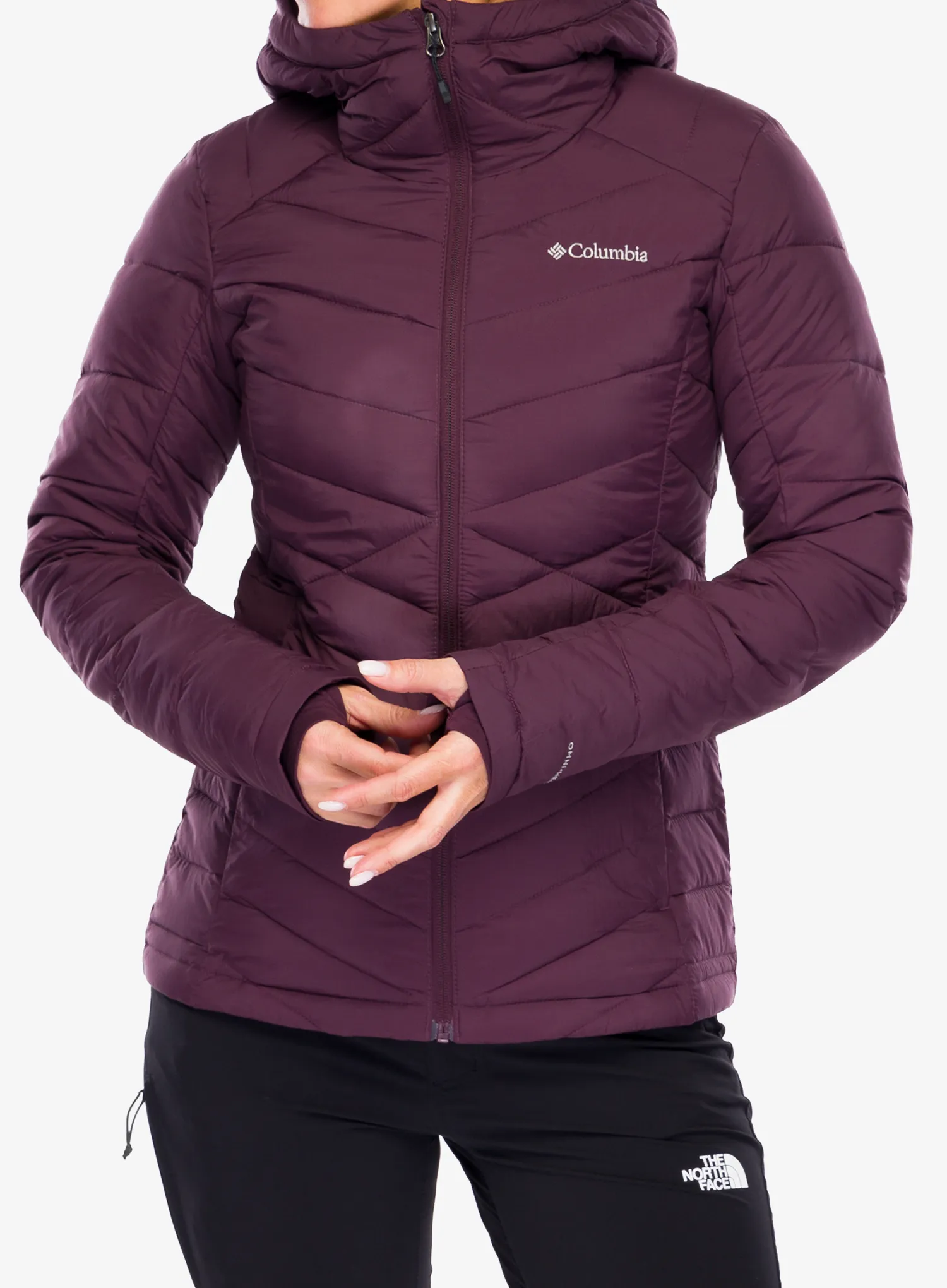 Dámská bunda Columbia Joy Peak II Hooded Jacket - moonvista