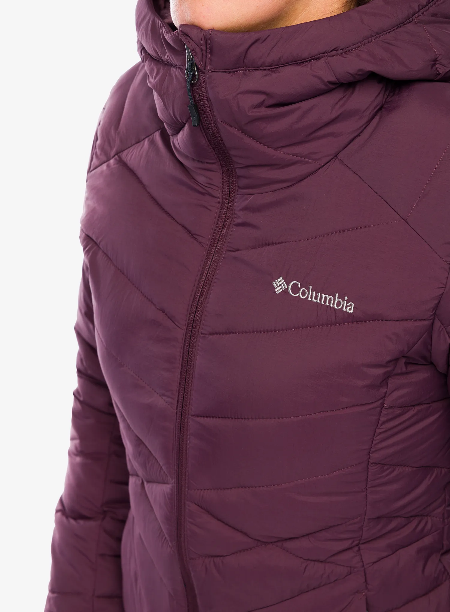 Dámská bunda Columbia Joy Peak II Hooded Jacket - moonvista
