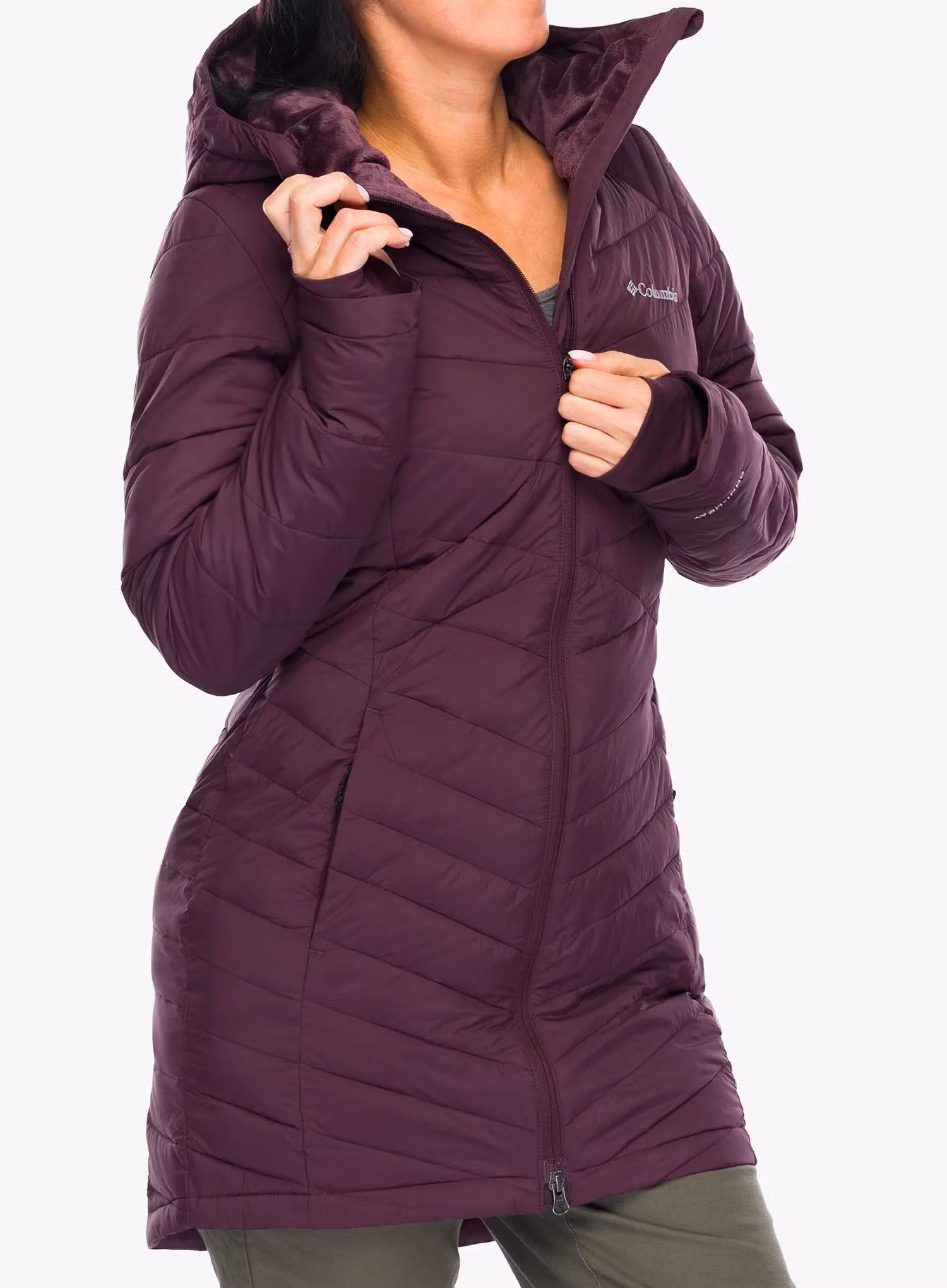 Dámský kabát Columbia Joy Peak II Mid Jacket - moonvista