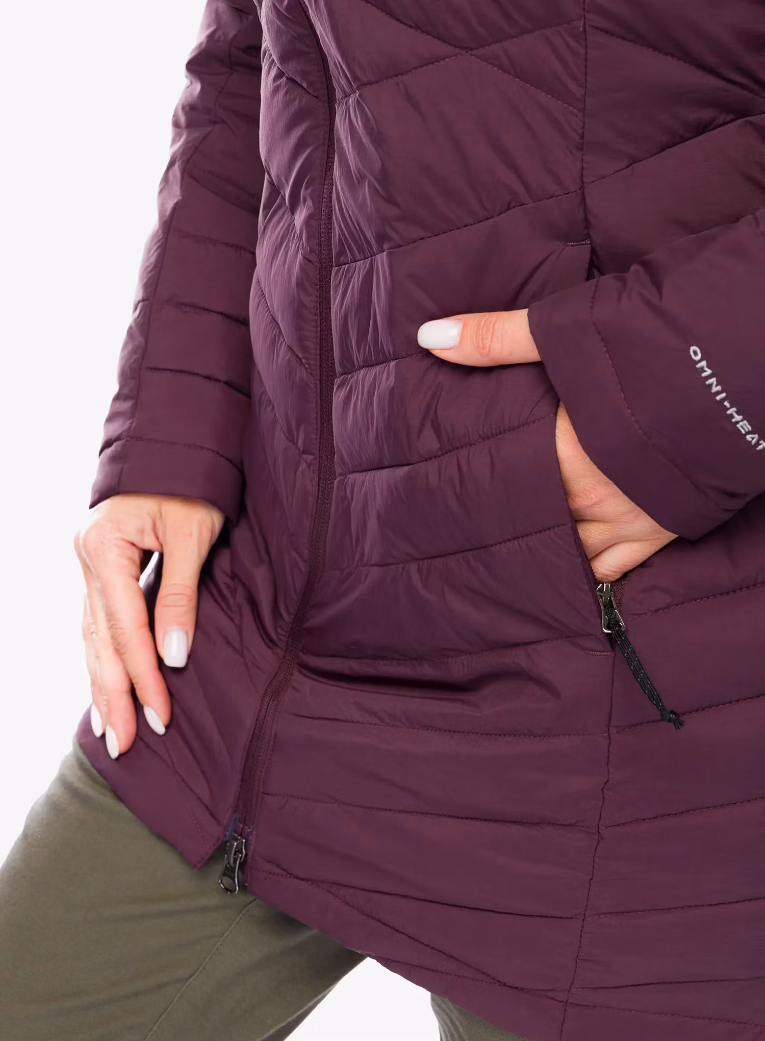 Dámský kabát Columbia Joy Peak II Mid Jacket - moonvista