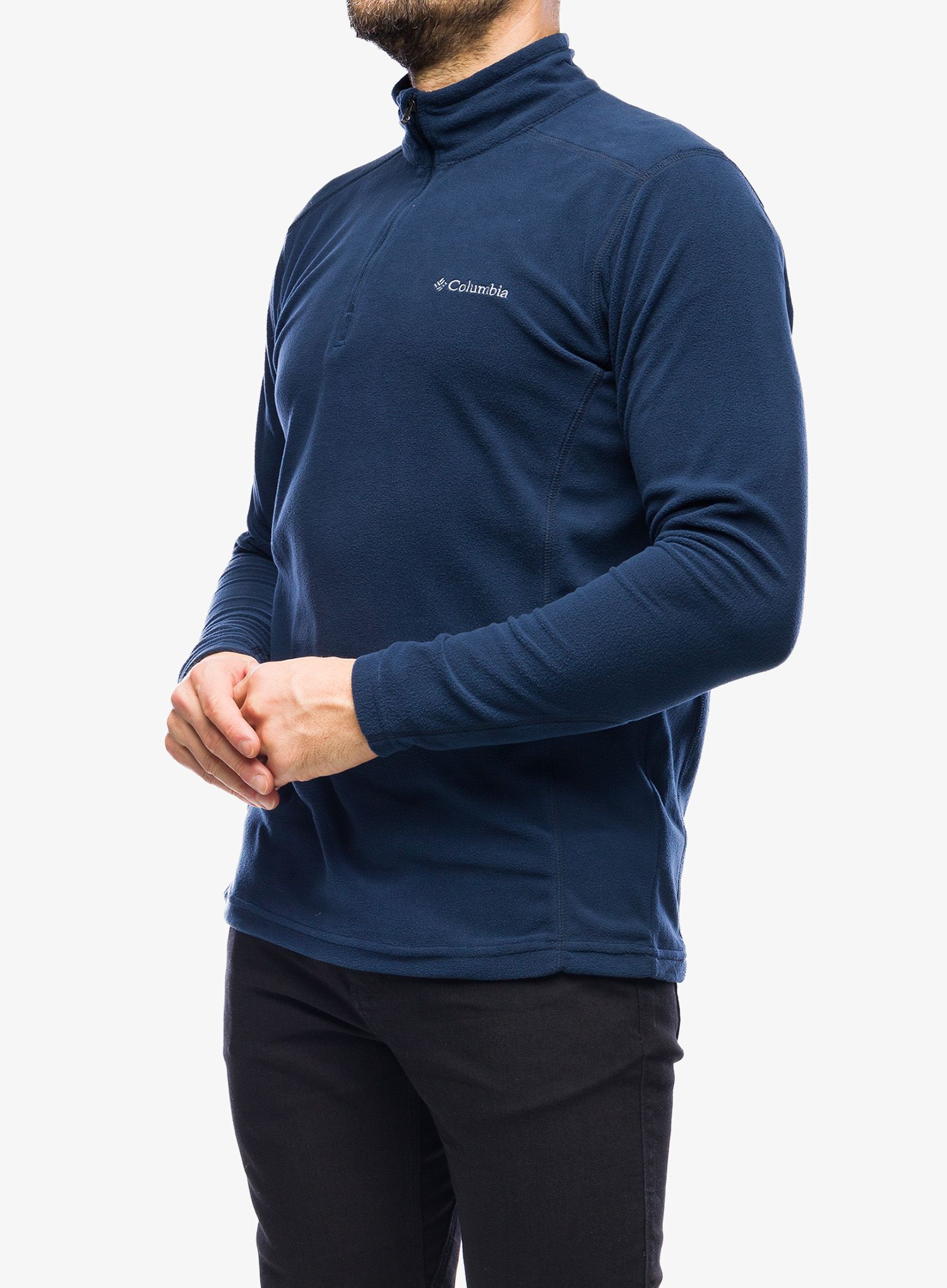 Mikina se zipem Columbia Klamath Range II 1/2 Zip - collegiate navy