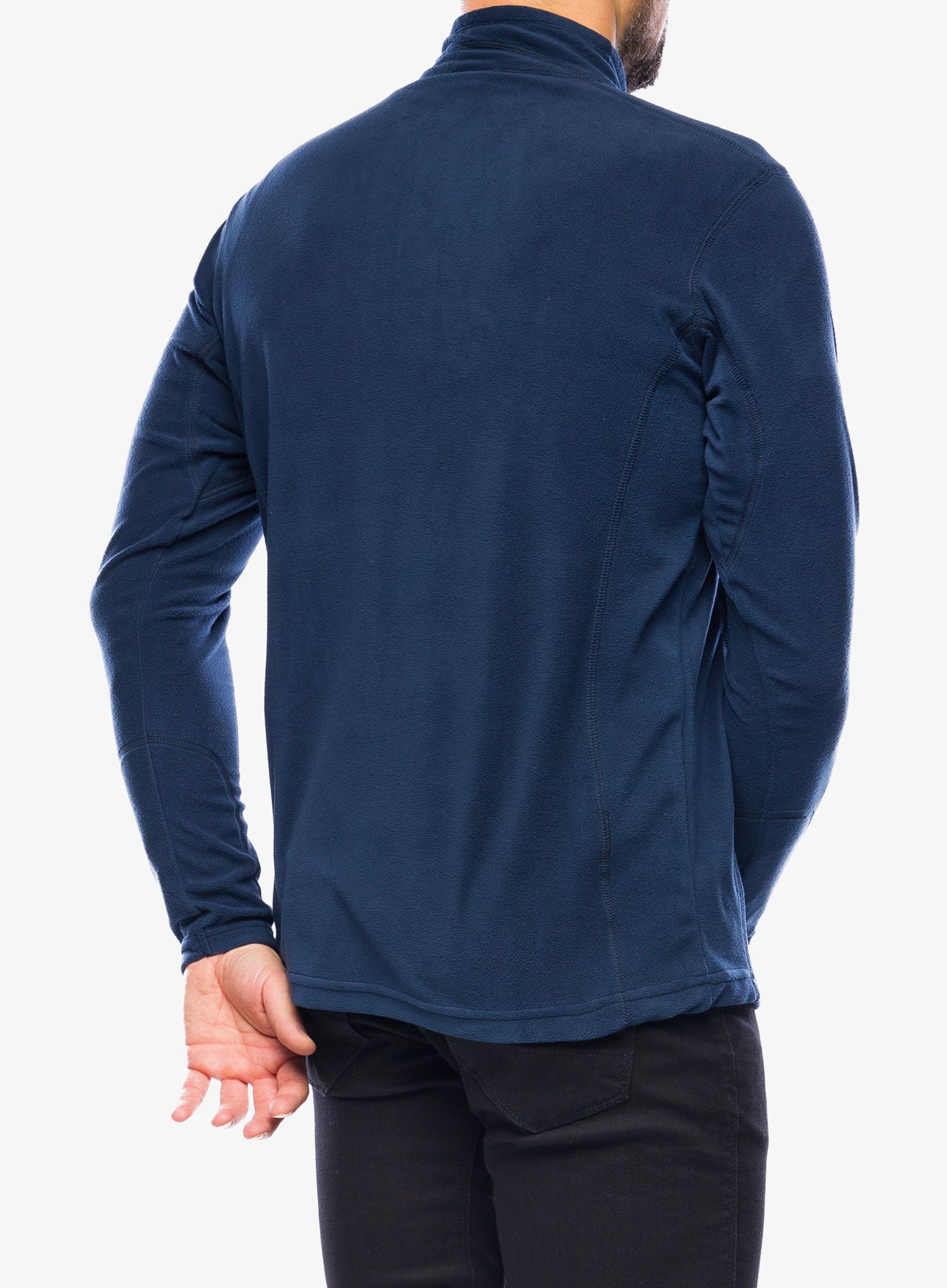 Mikina se zipem Columbia Klamath Range II 1/2 Zip - collegiate navy