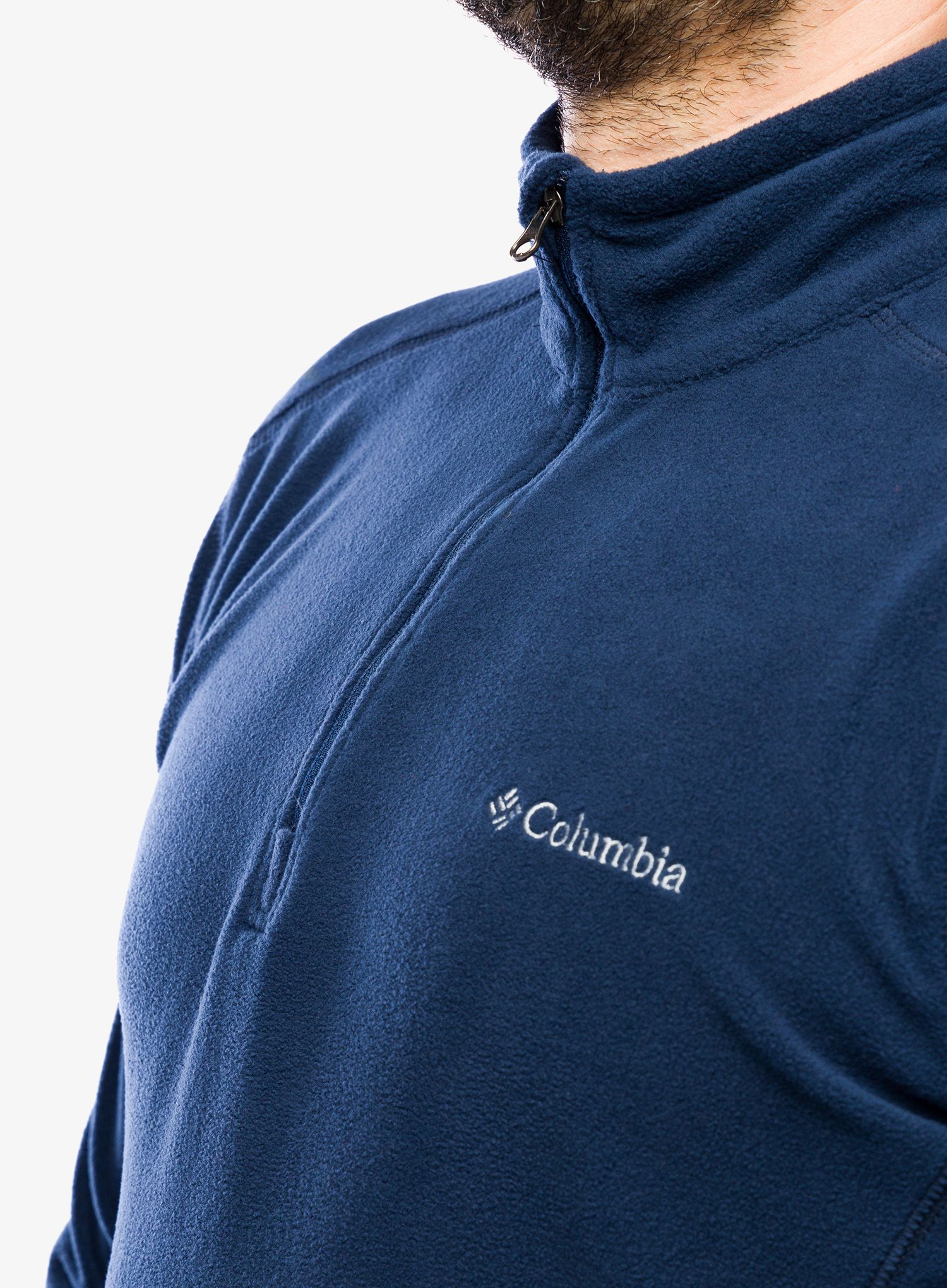 Mikina se zipem Columbia Klamath Range II 1/2 Zip - collegiate navy