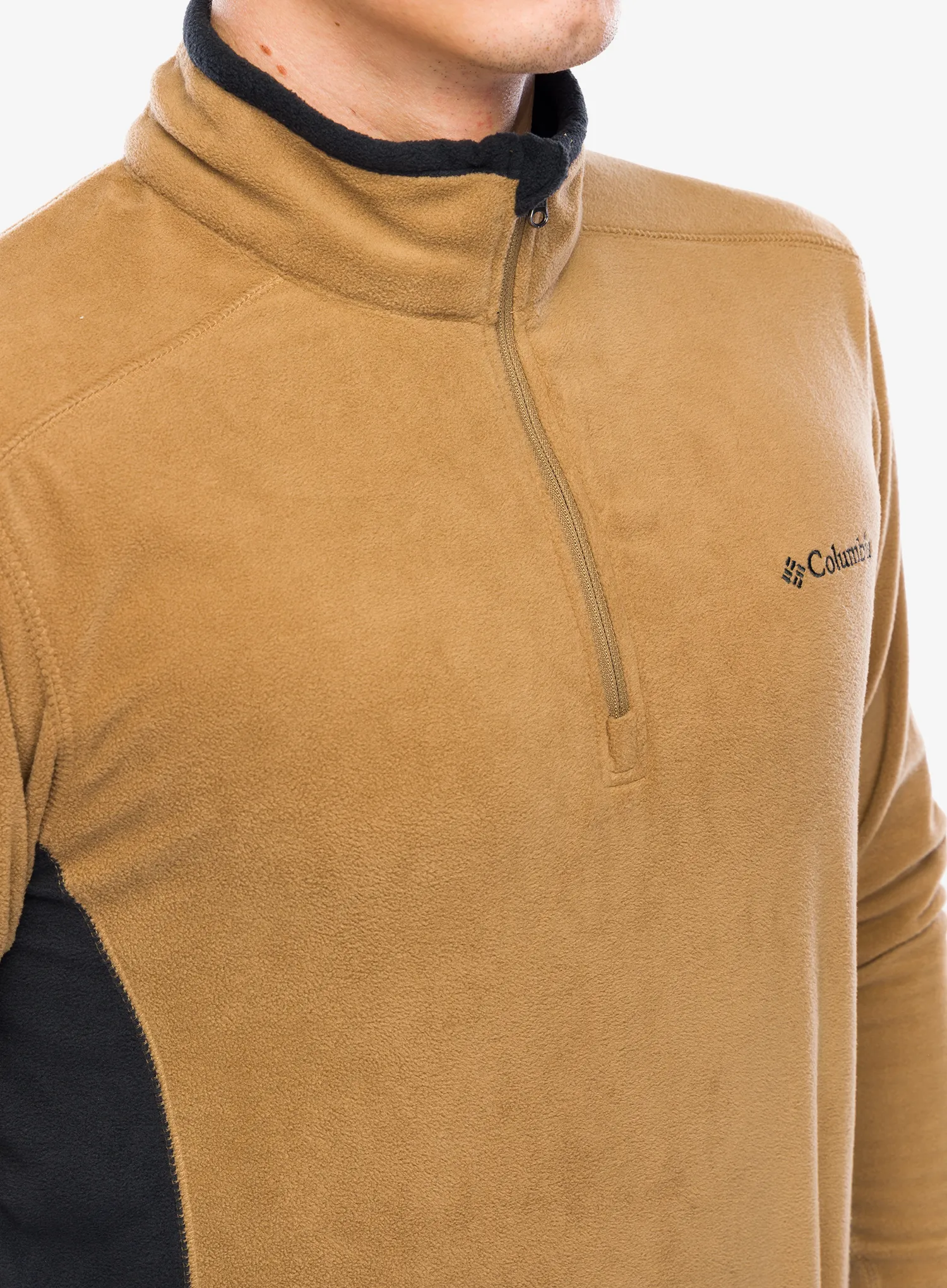 Mikina se zipem Columbia Klamath Range II Half Zip - delta/black