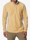 Mikina se zipem Columbia Klamath Range II Half Zip - light camel/flint grey