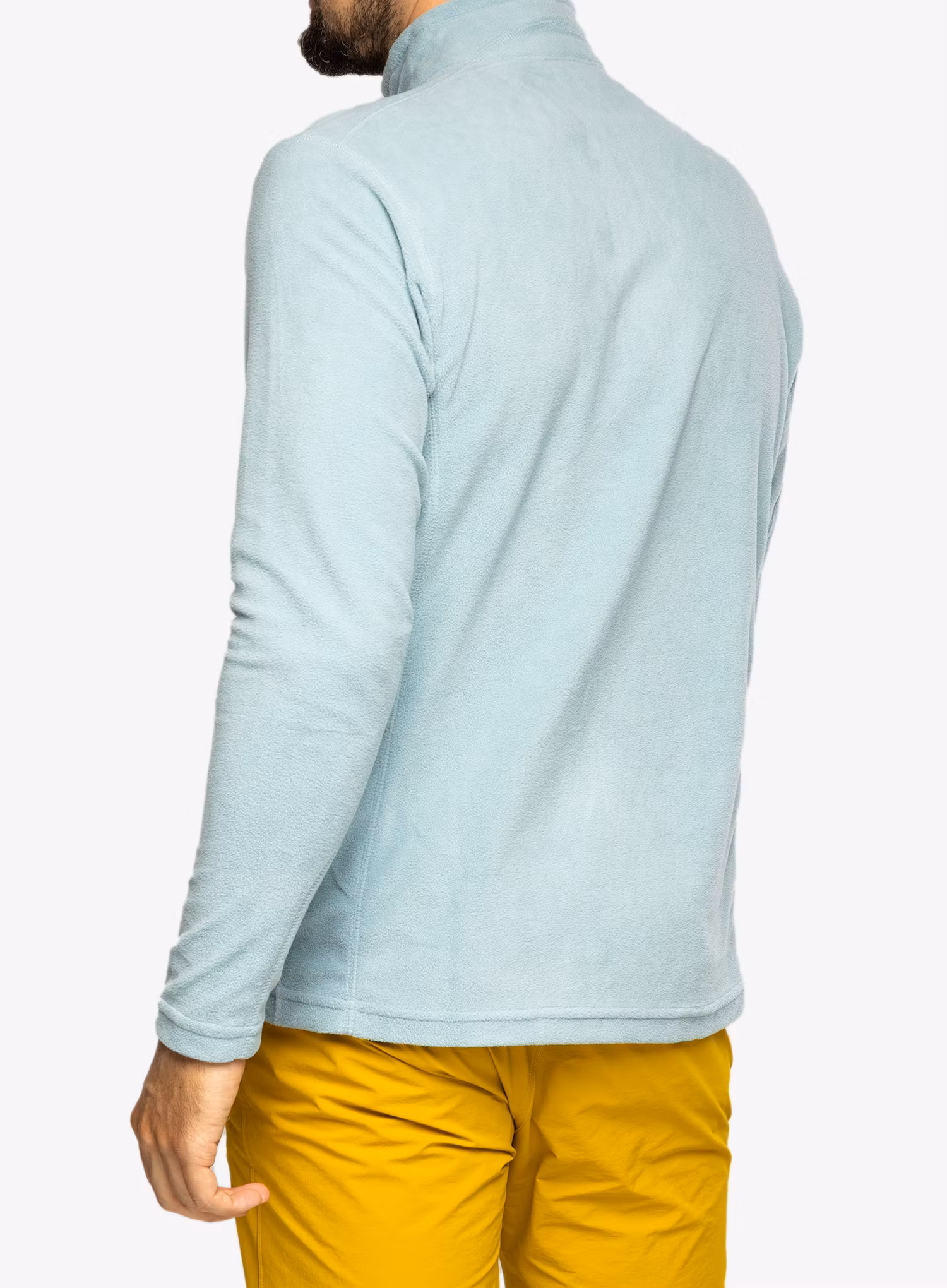 Pánská mikina Columbia Klamath Range II Half Zip - stone blue