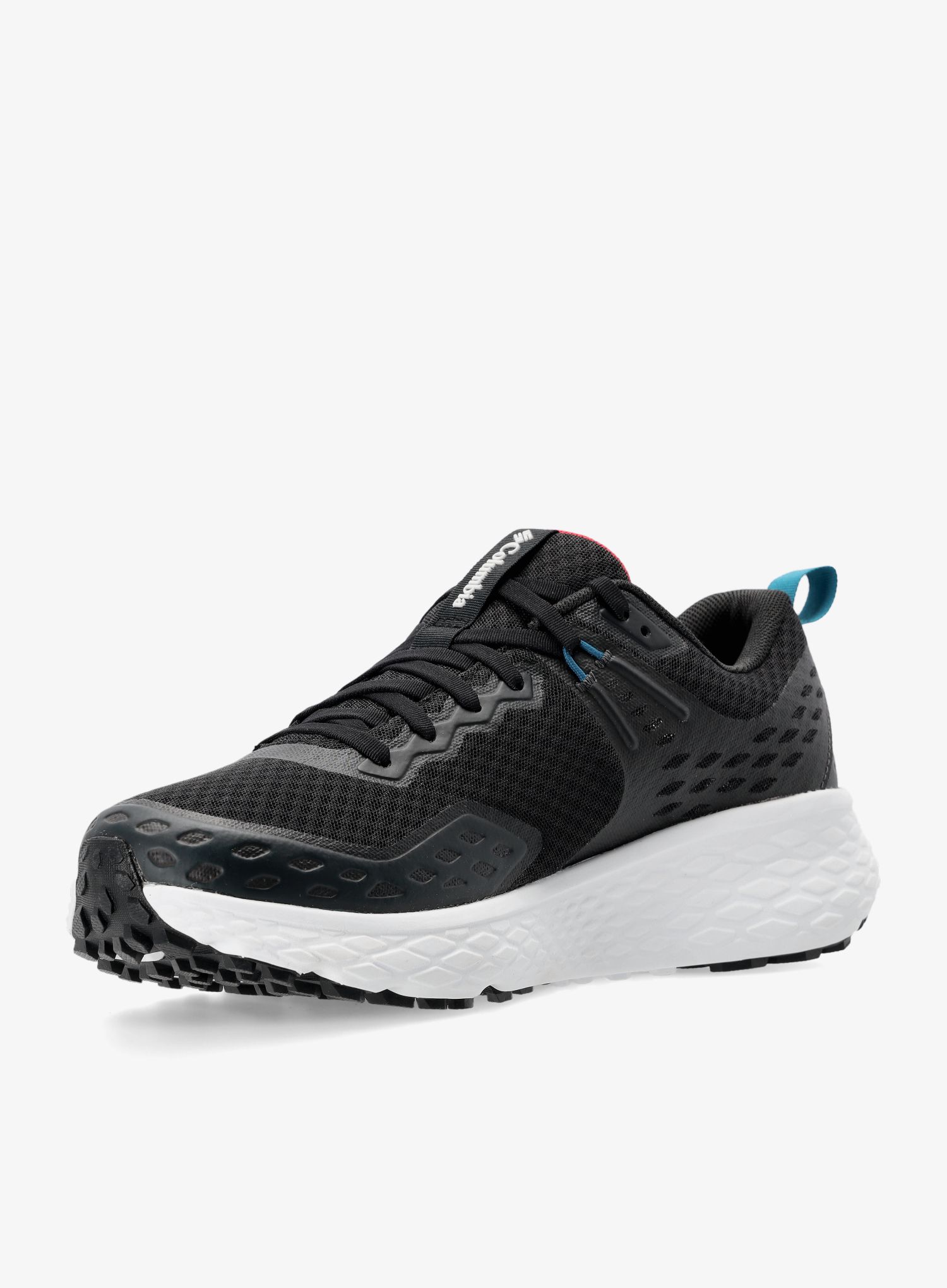 Turistické boty Columbia Konos TRS Outdry - black/mountain red