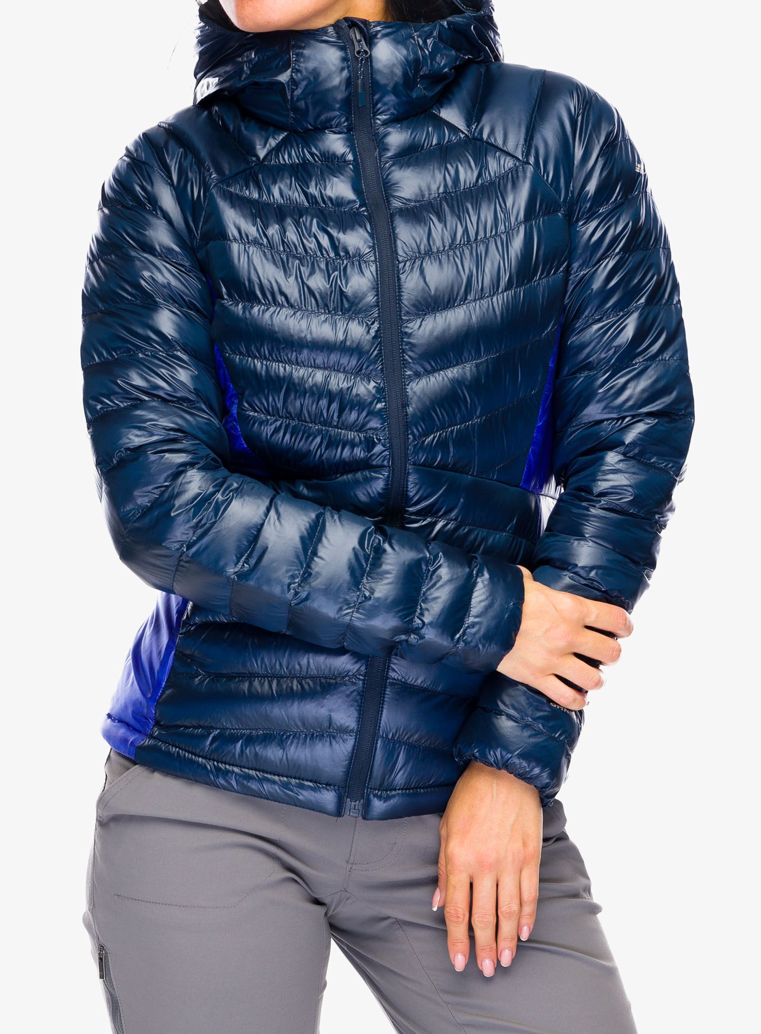 Dámská bunda Columbia Labyrinth Loop II Hooded Jacket - collegiate navy/clematis blue