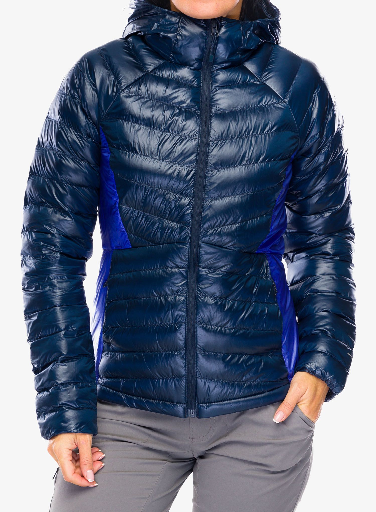 Dámská bunda Columbia Labyrinth Loop II Hooded Jacket - collegiate navy/clematis blue