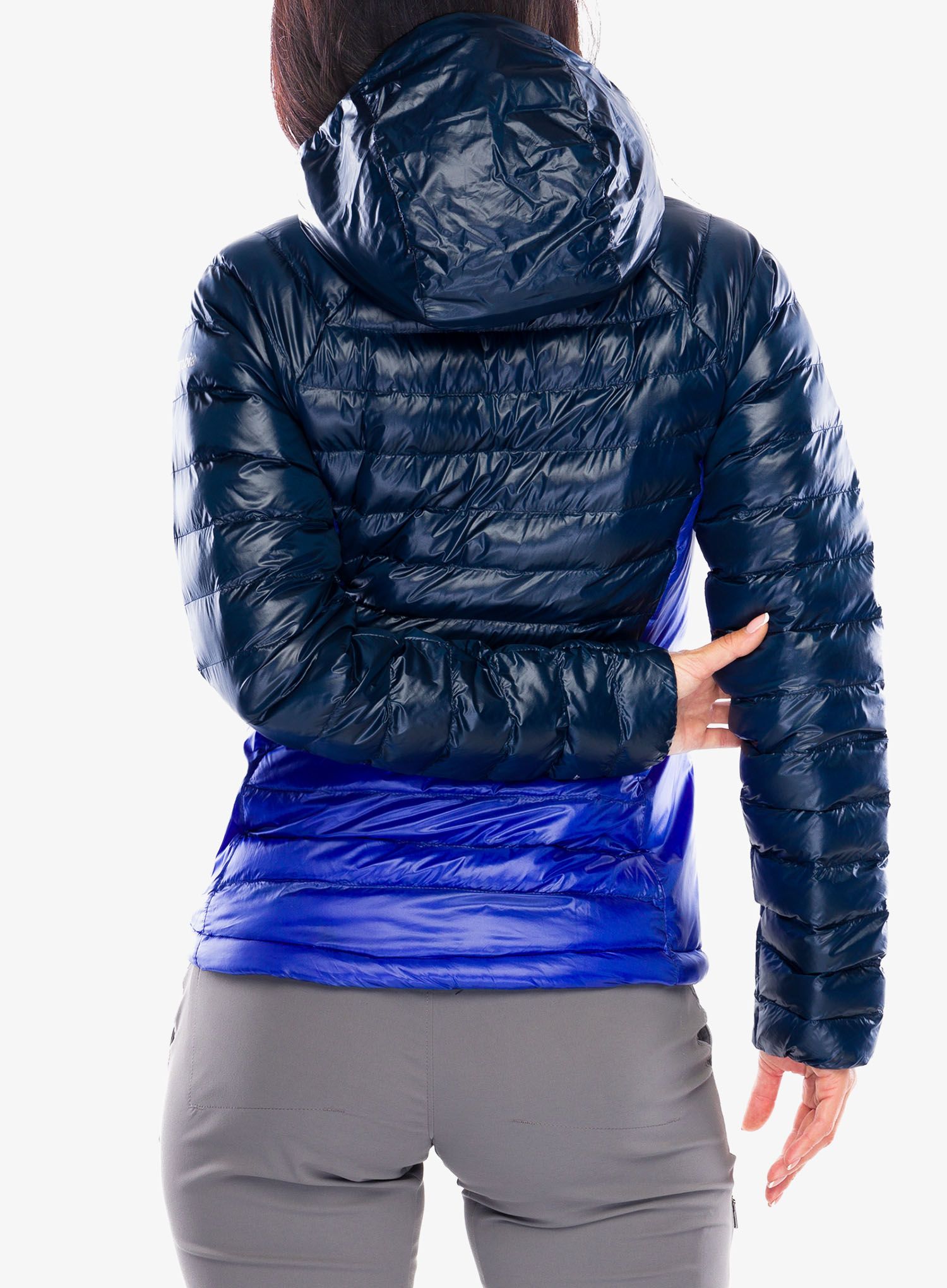 Dámská bunda Columbia Labyrinth Loop II Hooded Jacket - collegiate navy/clematis blue