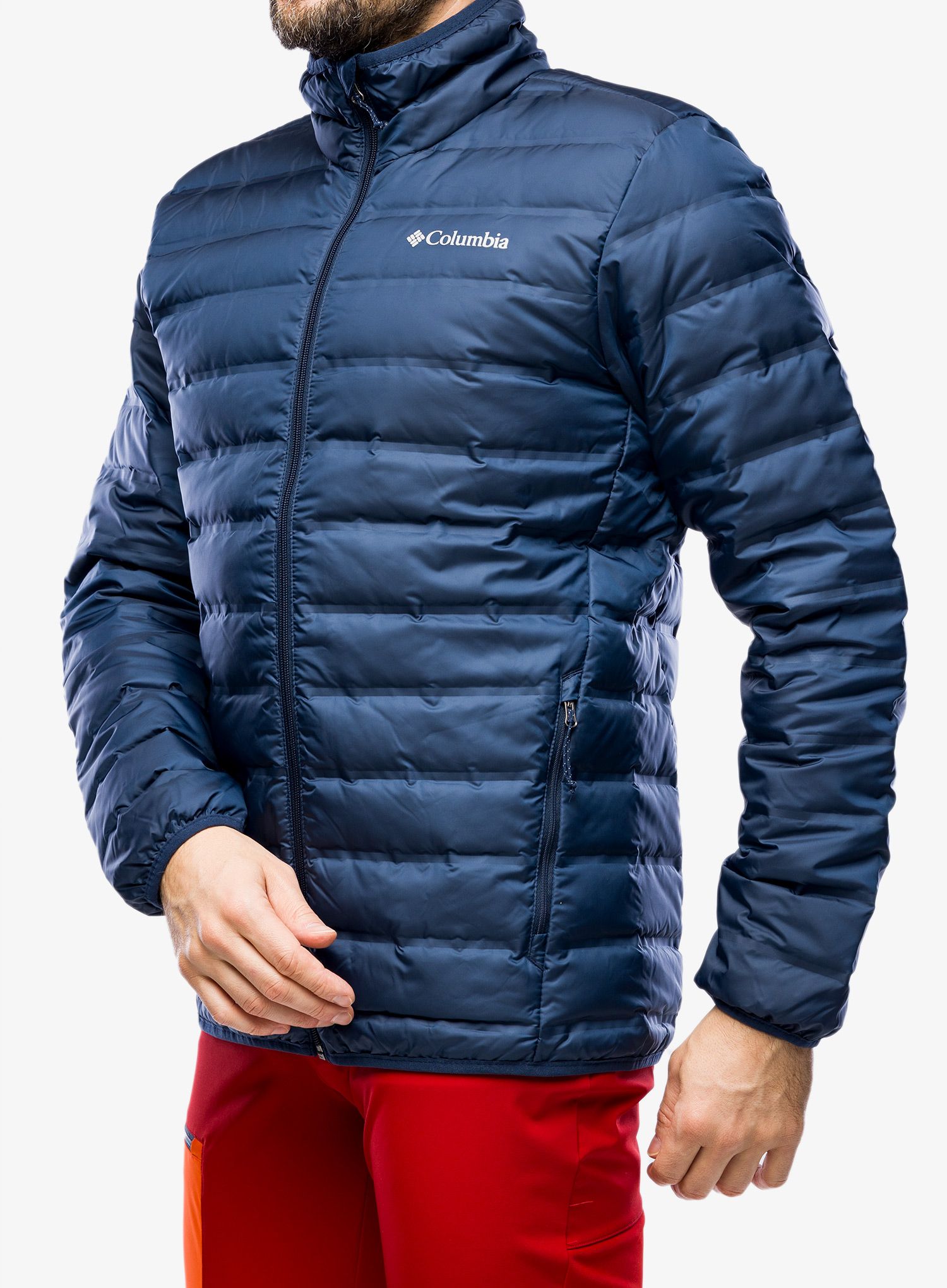 Péřová bunda Columbia Lake 22 Down Jacket - collegiate navy