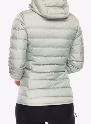Dámská péřová bunda Columbia Lake 22 II Down Hooded Jacket - safari