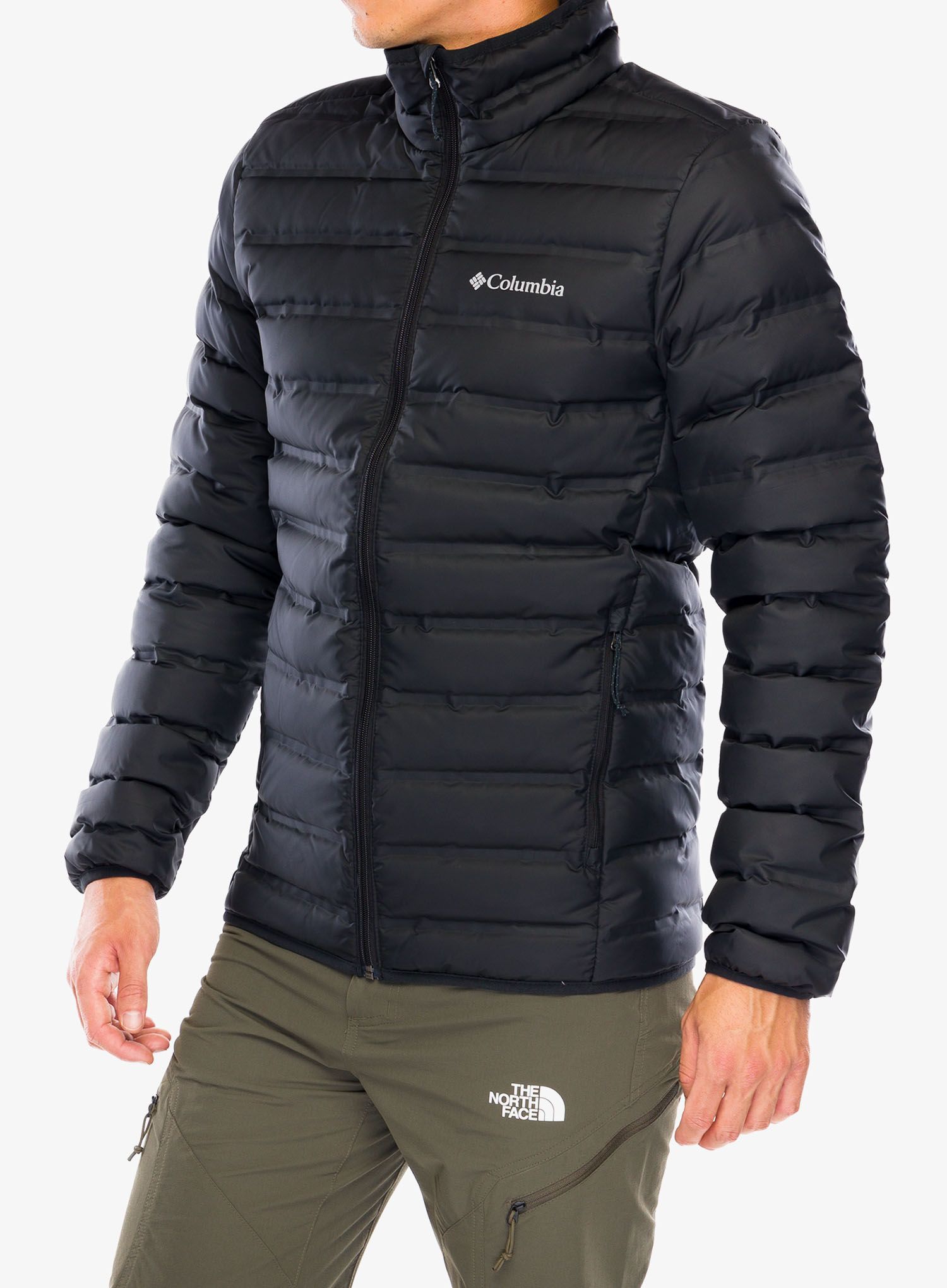 Péřová bunda Columbia Lake 22 II Down Jacket - black