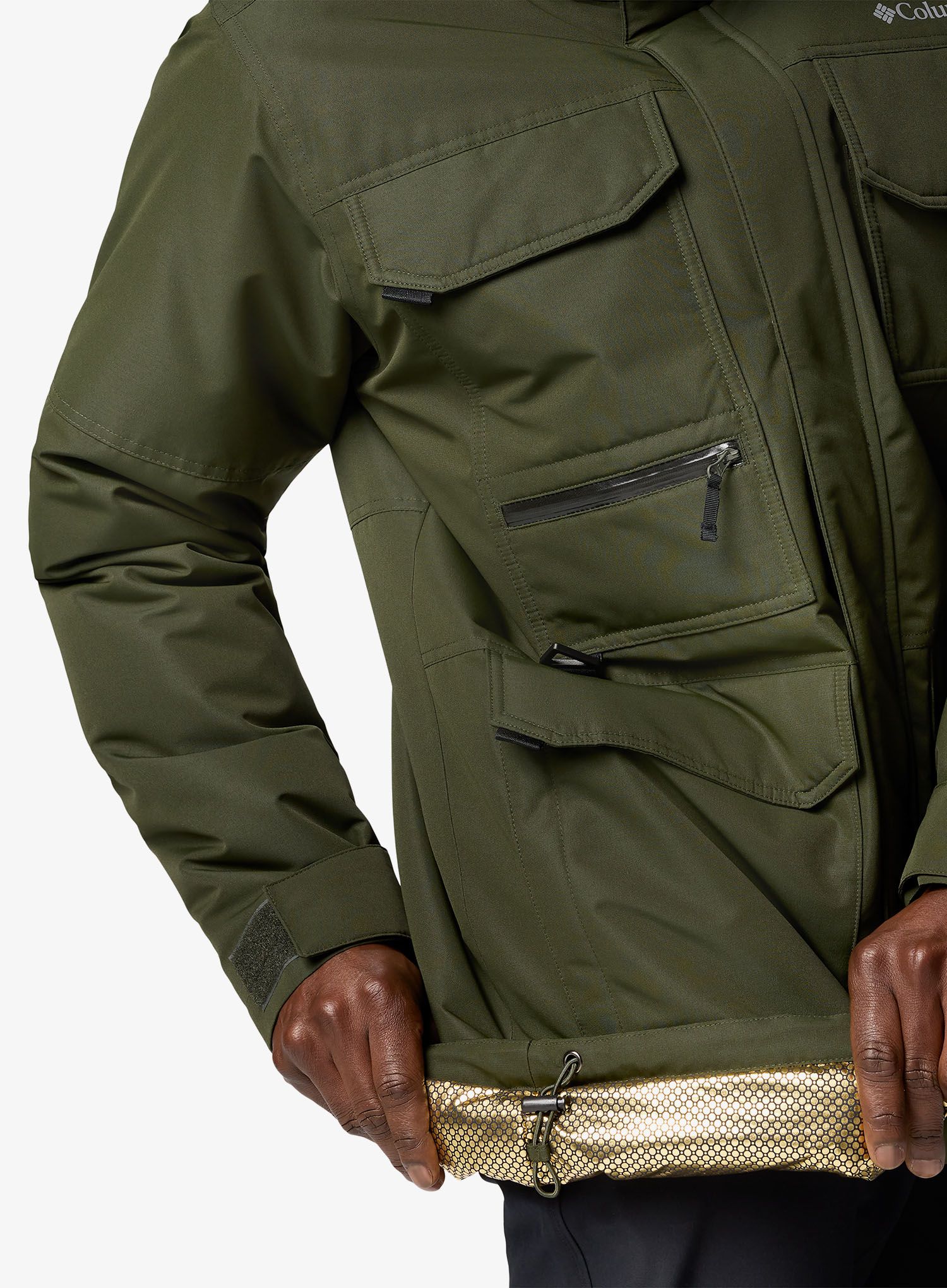 Zateplená bunda Columbia Landroamer II Parka - greenscape