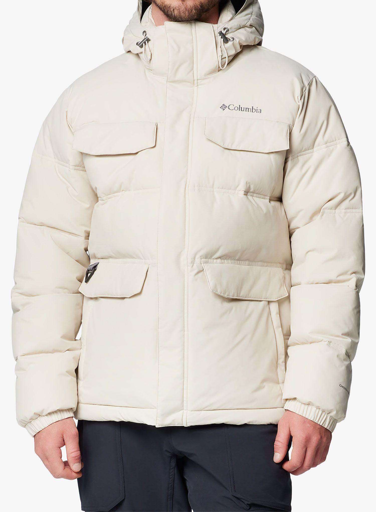 Zateplená bunda Columbia Landroamer Puffer Jacket - dark stone