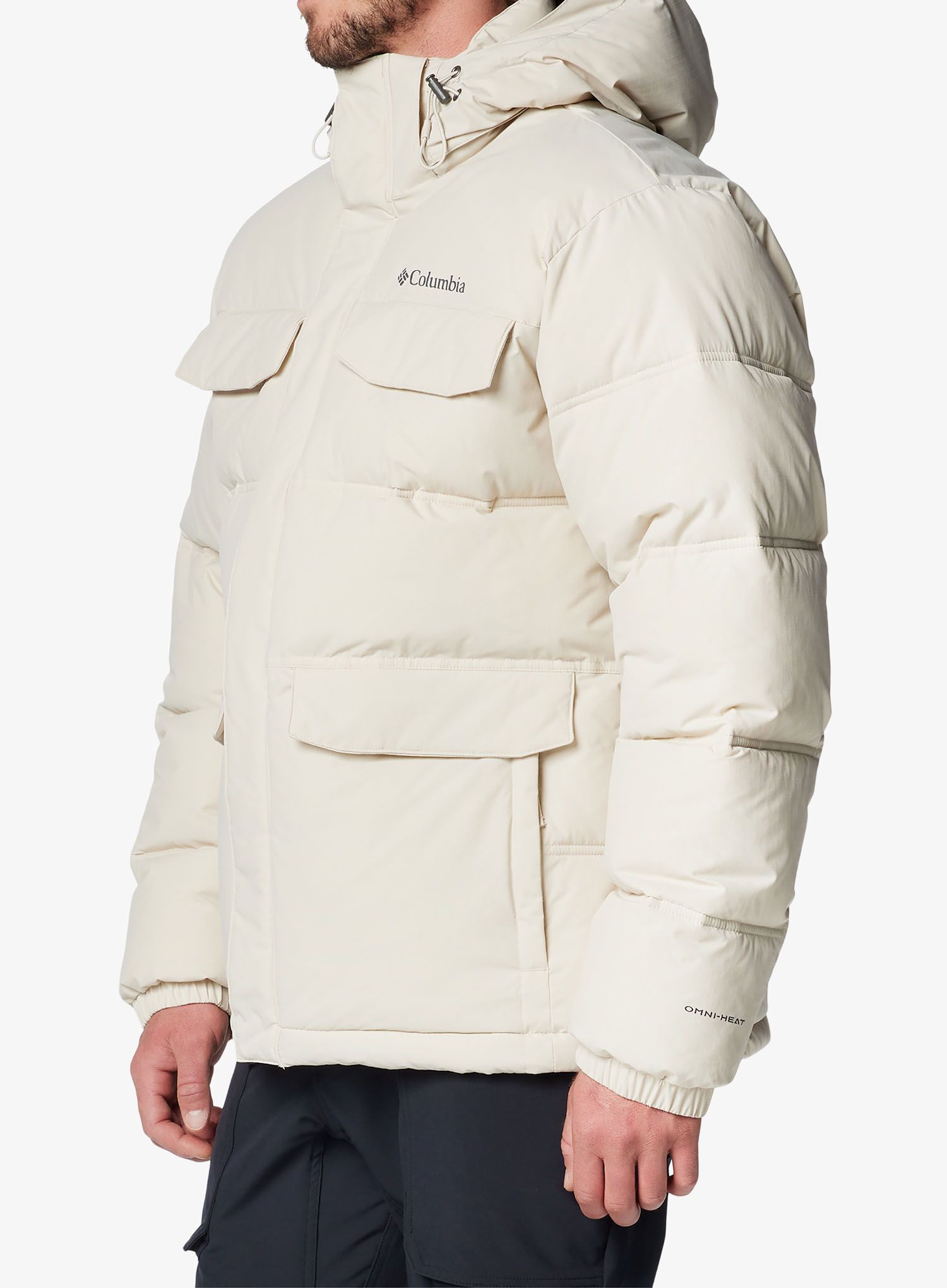 Zateplená bunda Columbia Landroamer Puffer Jacket - dark stone