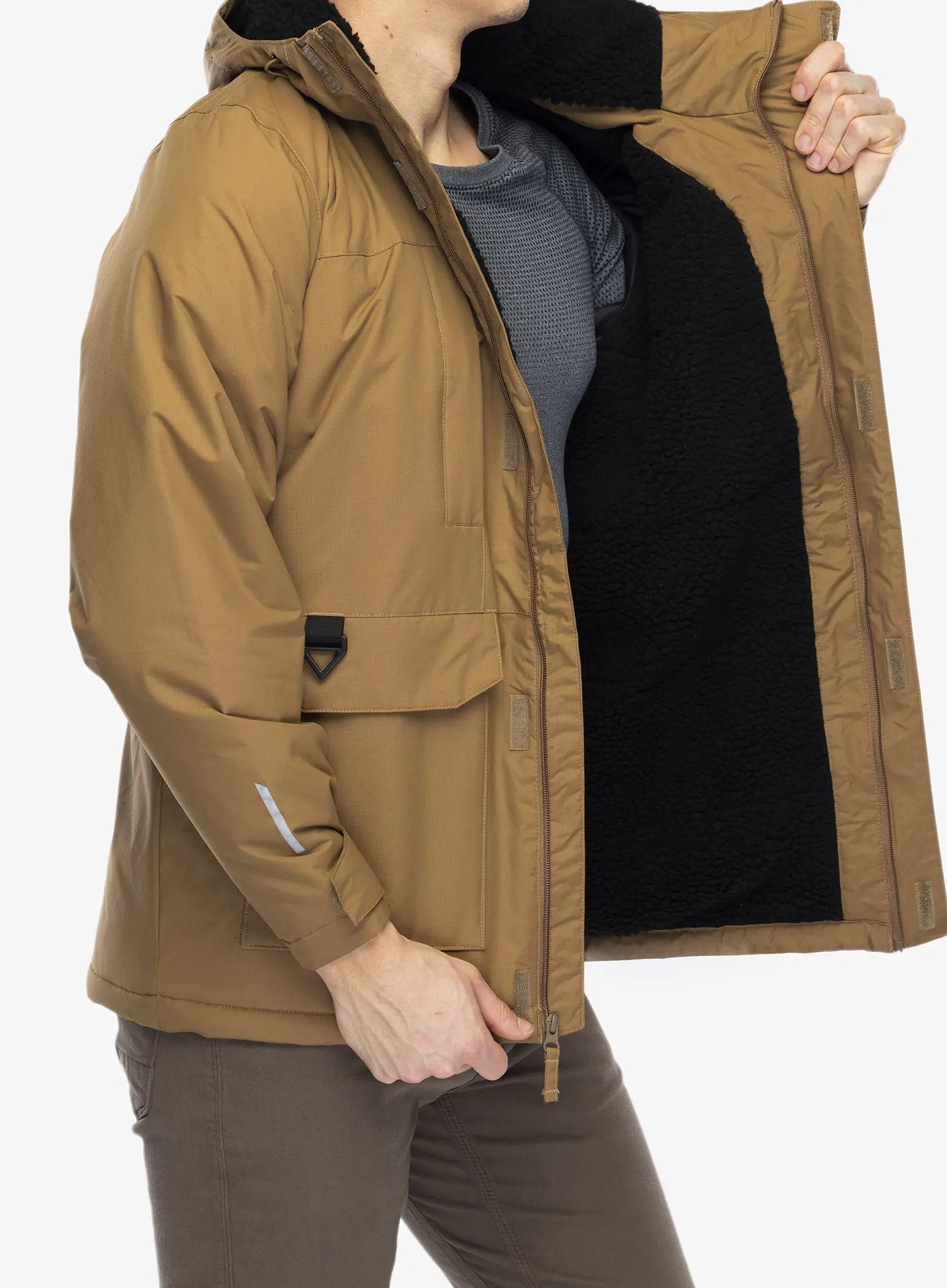 Zateplená bunda Columbia Landroamer Sherpa Lined Jacket - delta