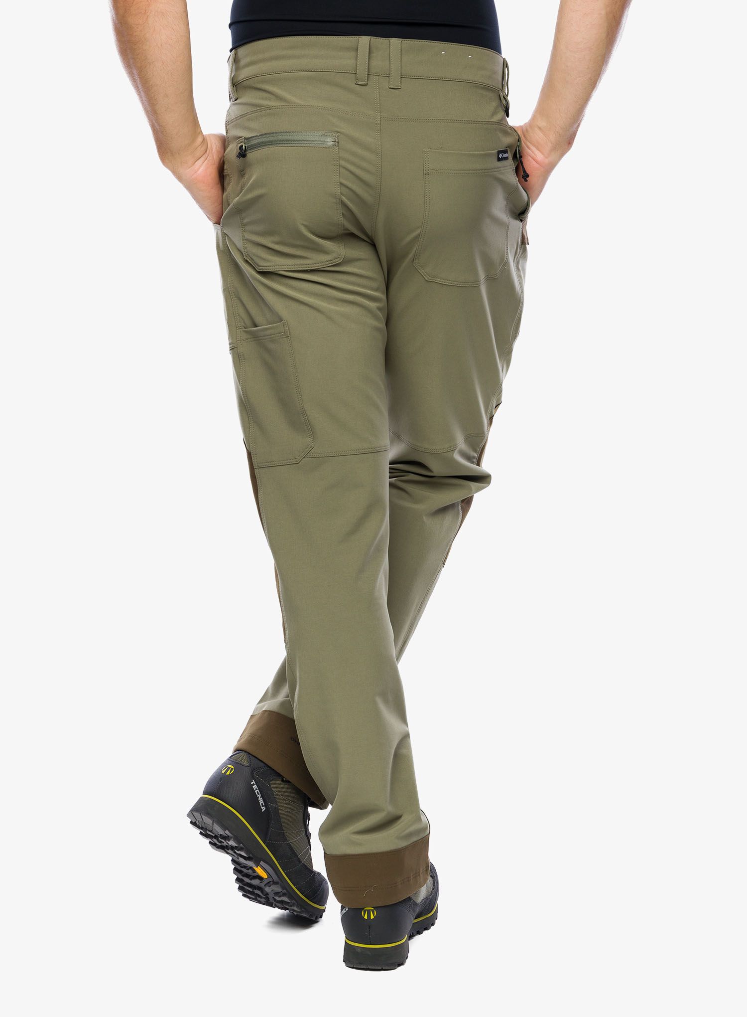 Pánské kalhoty Columbia Landroamer Utility Pant - stone green/olive green/orange
