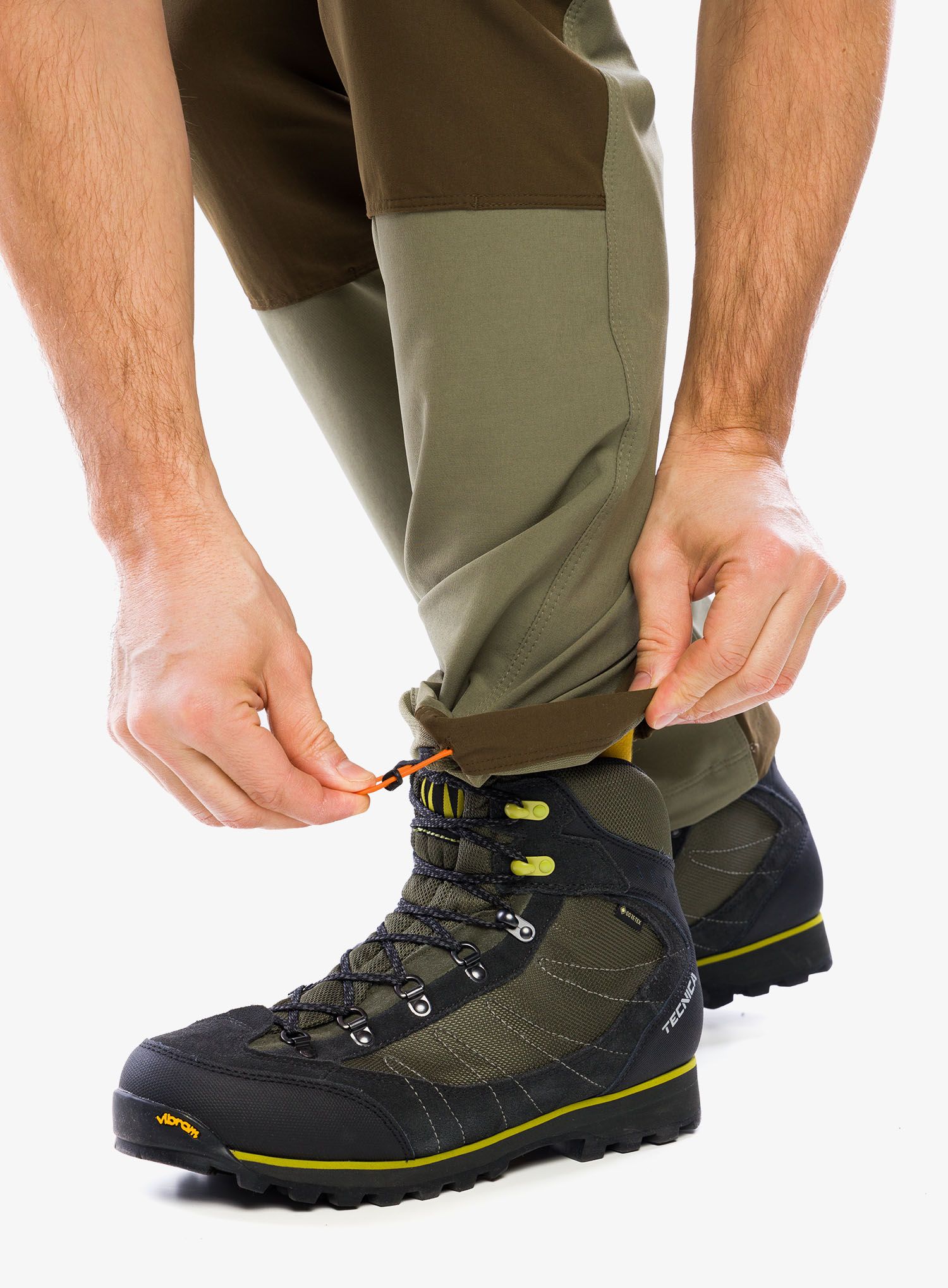 Pánské kalhoty Columbia Landroamer Utility Pant - stone green/olive green/orange