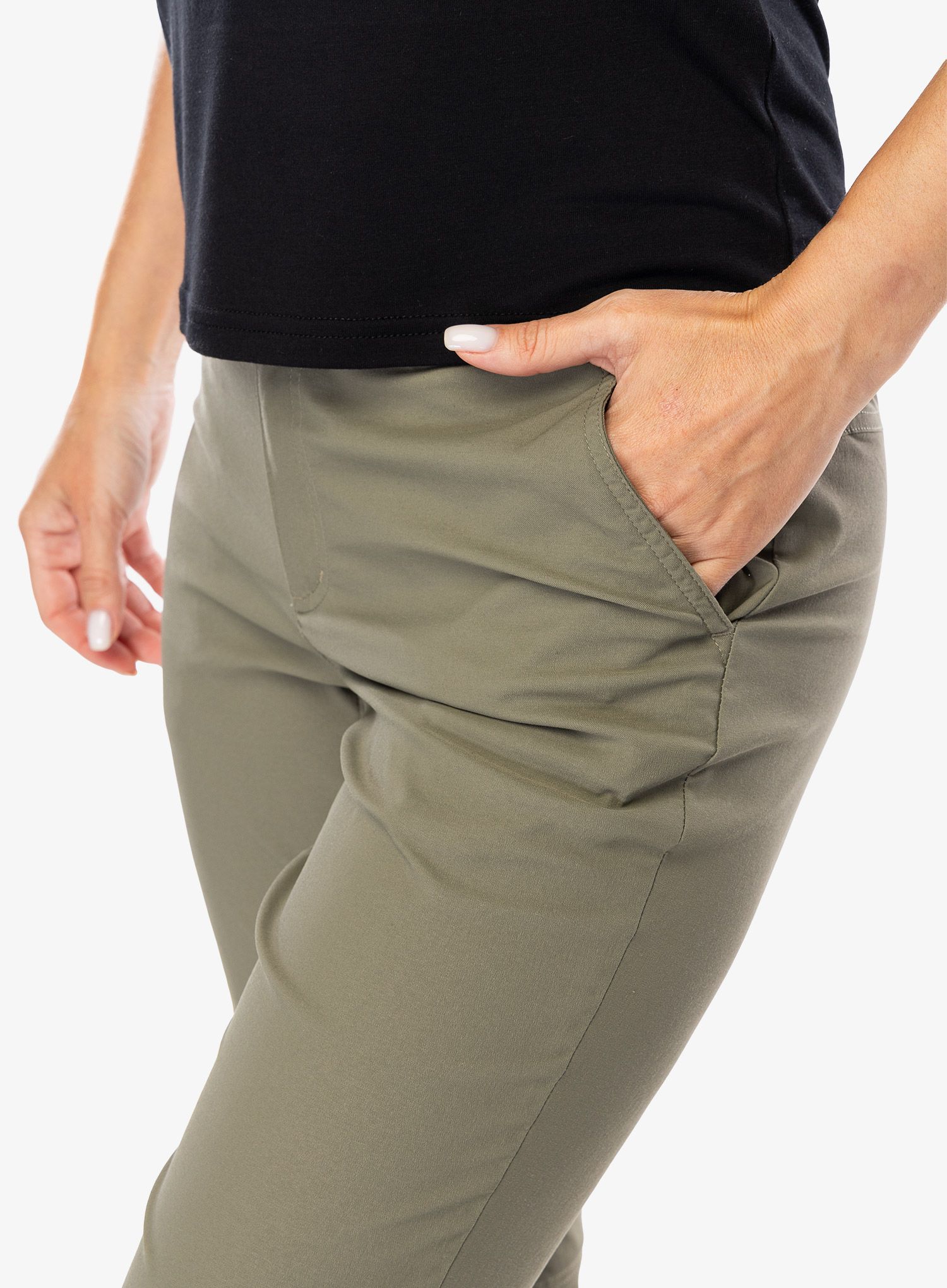 Kalhoty dámské Columbia Leslie Falls Pant II - stone green