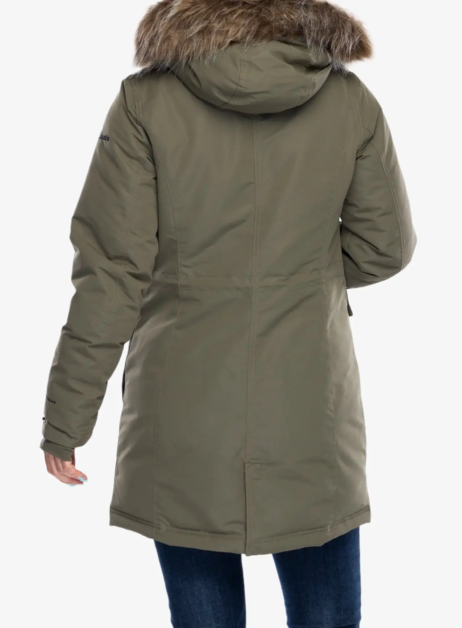 Dámský kabát Columbia Little Si II Insulated Parka - stone green