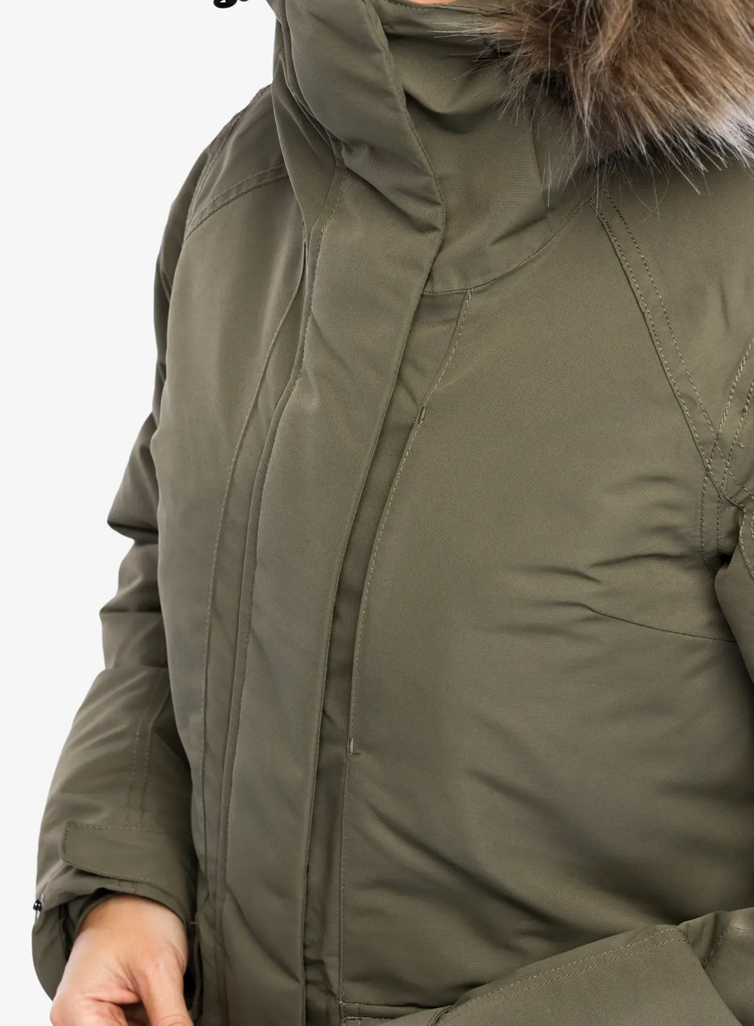 Dámský kabát Columbia Little Si II Insulated Parka - stone green