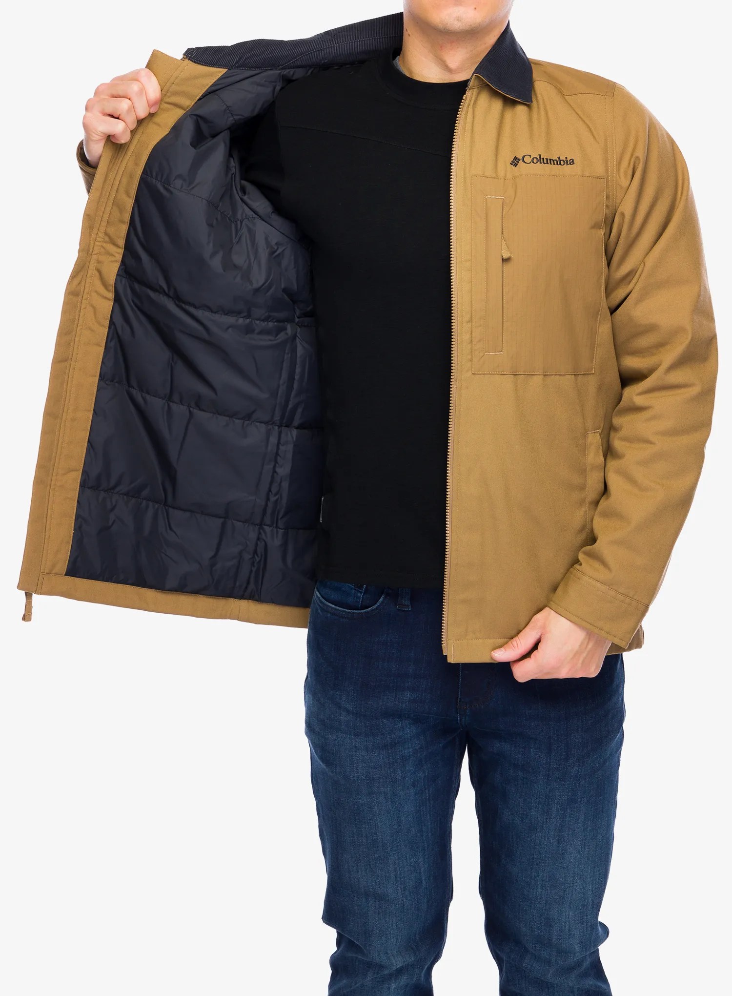 Zateplená bunda Columbia Loma Vista Fusion Jacket - delta/delta ripstop