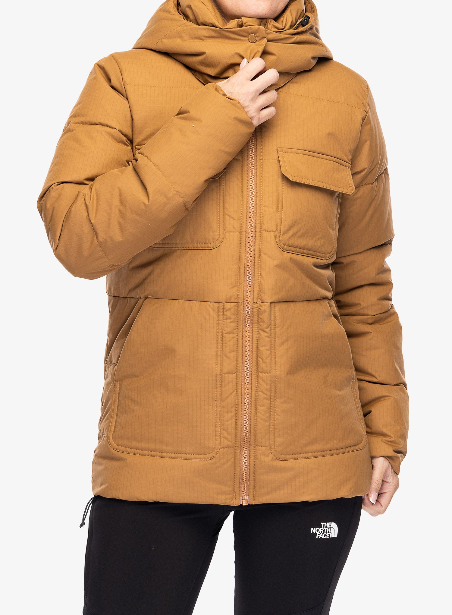 Dámská zimní bunda Columbia Longhorn Ridge Insulated Jacket - camel brown