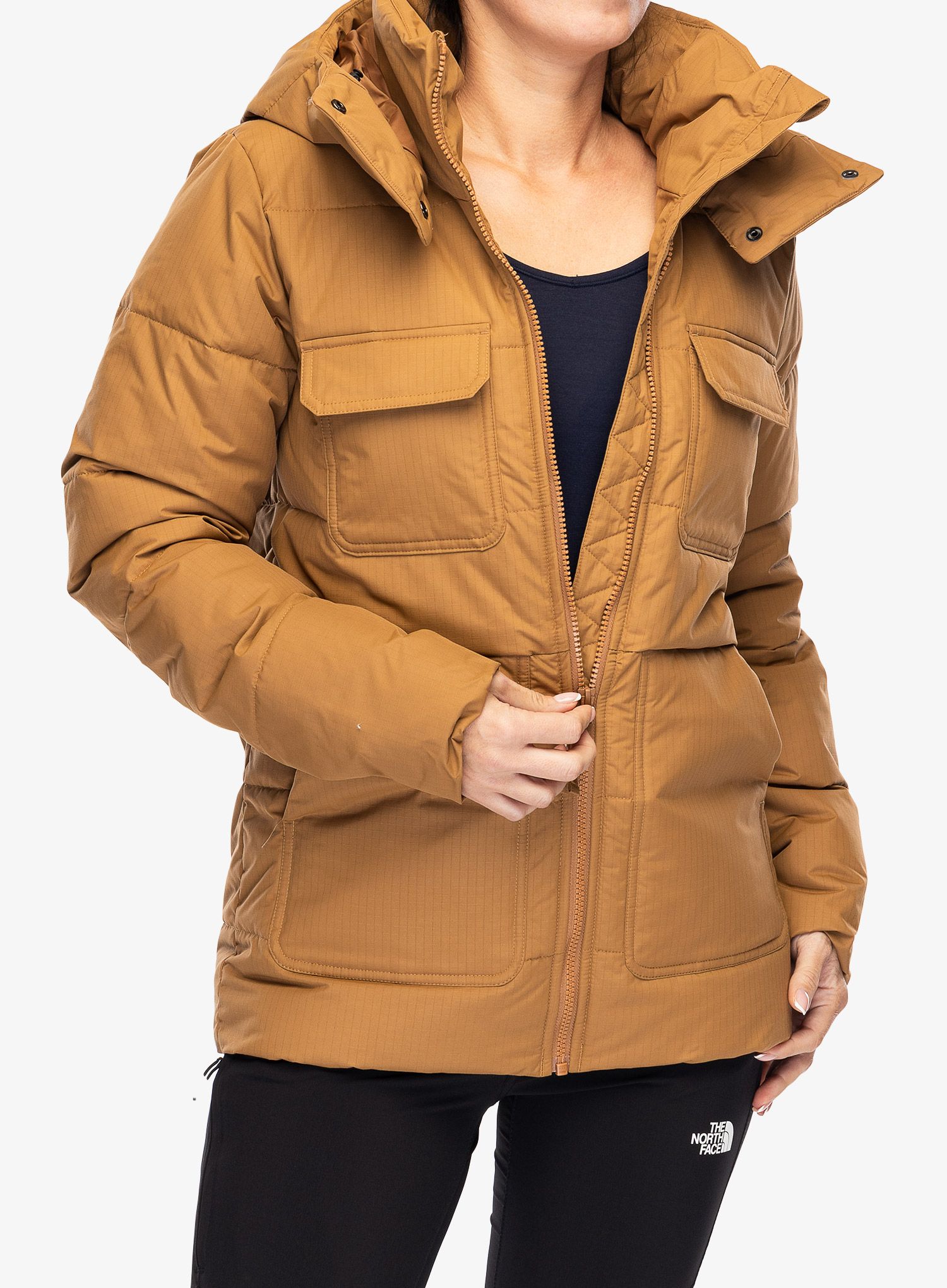 Dámská zimní bunda Columbia Longhorn Ridge Insulated Jacket - camel brown
