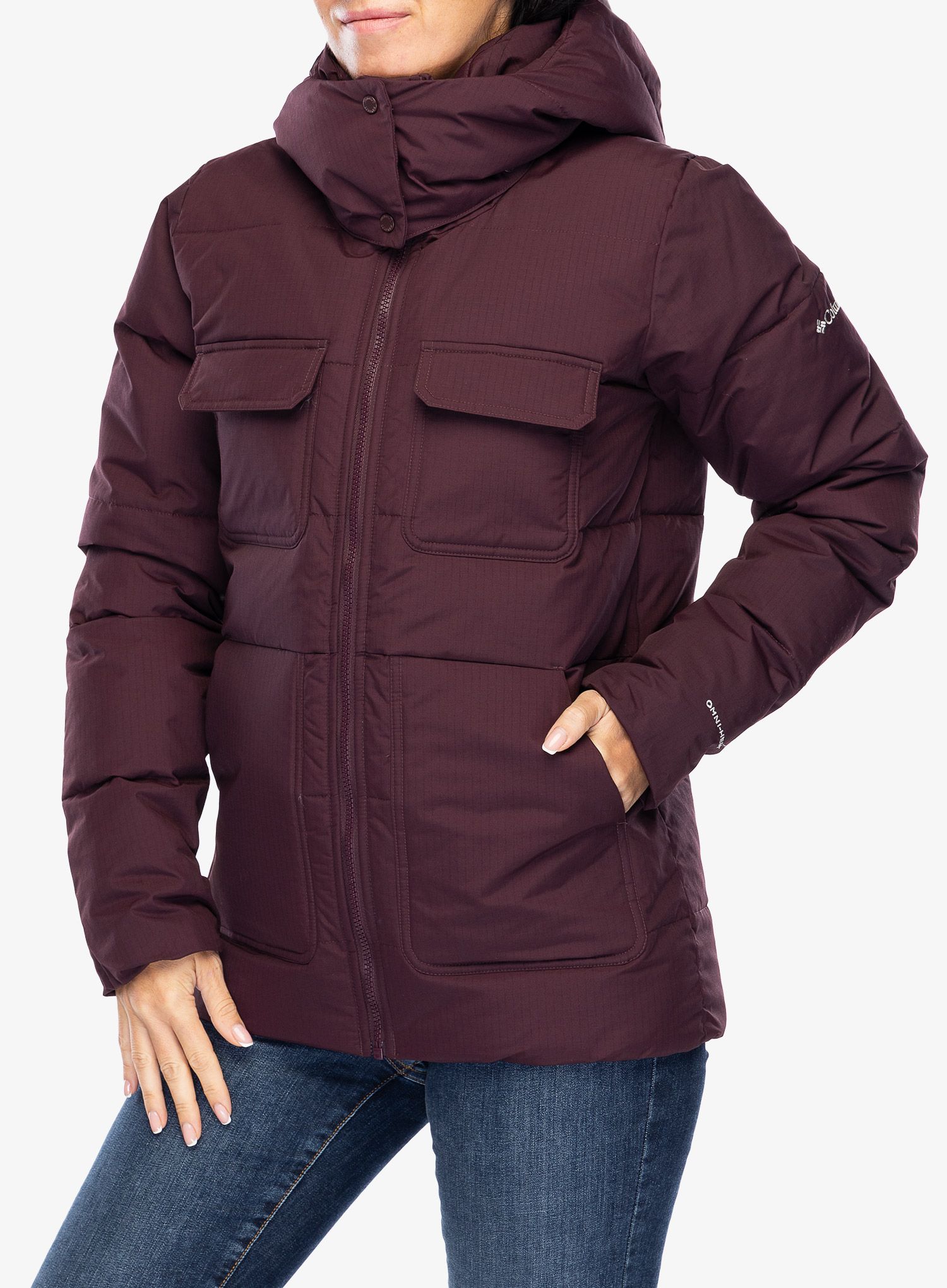 Dámská zimní bunda Columbia Longhorn Ridge Insulated Jacket - moonvista