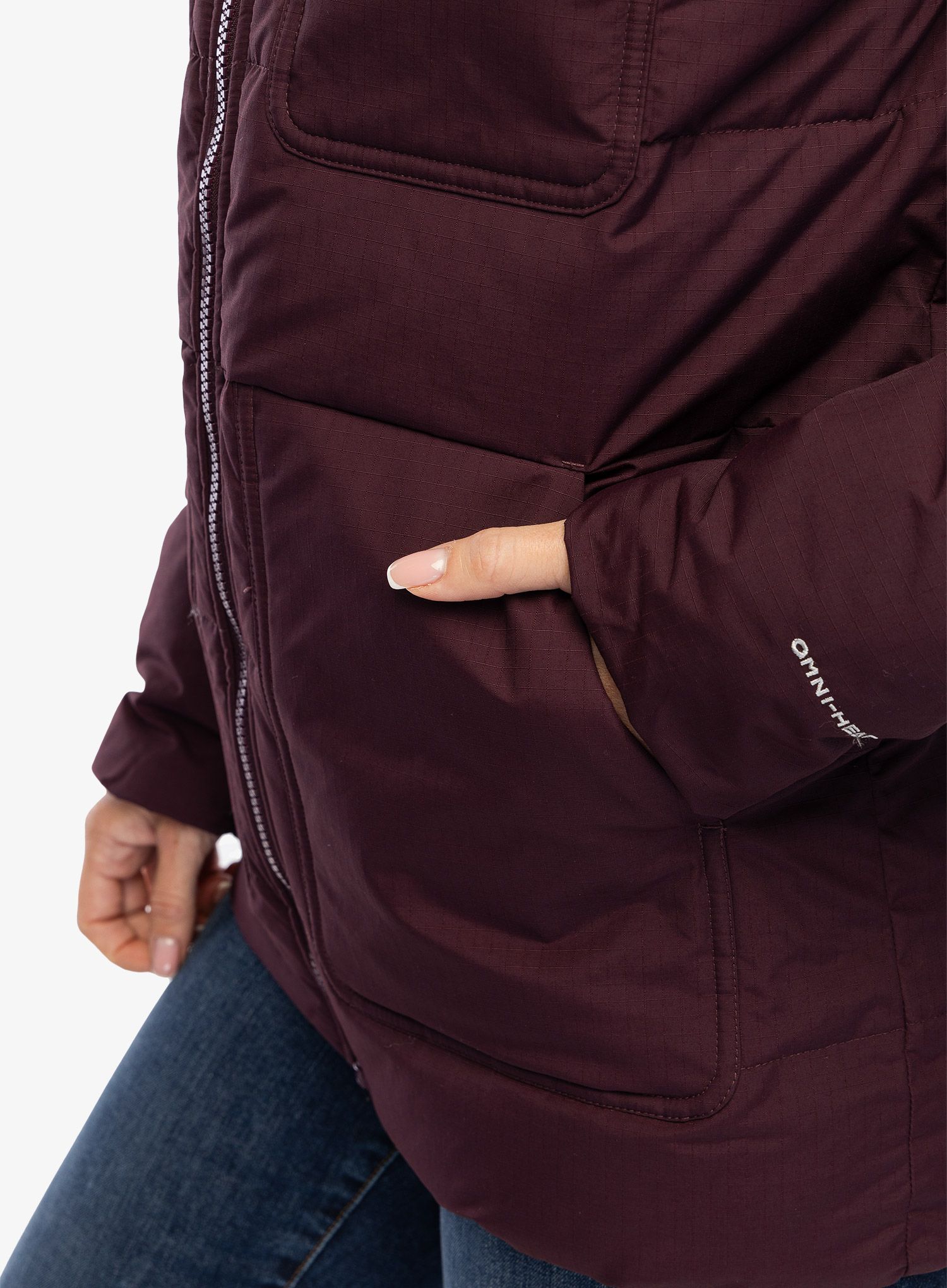Dámská zimní bunda Columbia Longhorn Ridge Insulated Jacket - moonvista