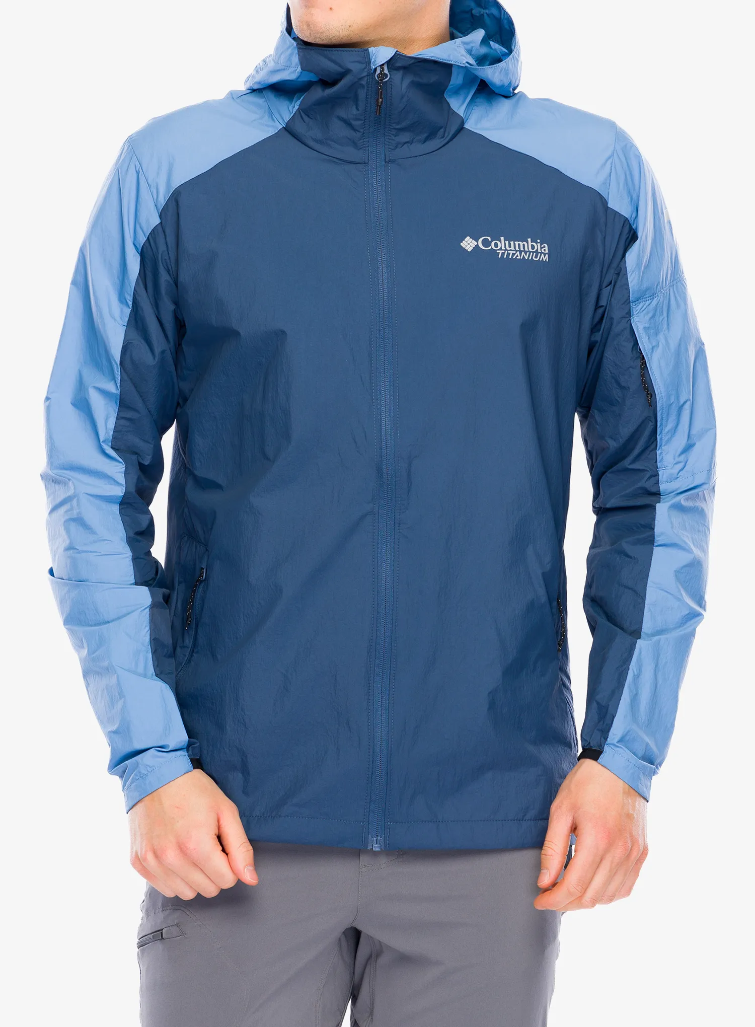 Větrovka Columbia Loop Trail II Windbreaker - dark mountain/skyler