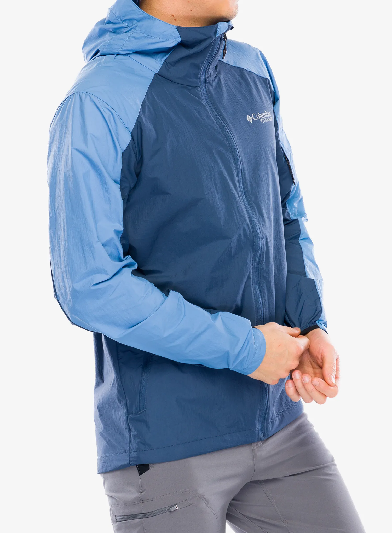 Větrovka Columbia Loop Trail II Windbreaker - dark mountain/skyler