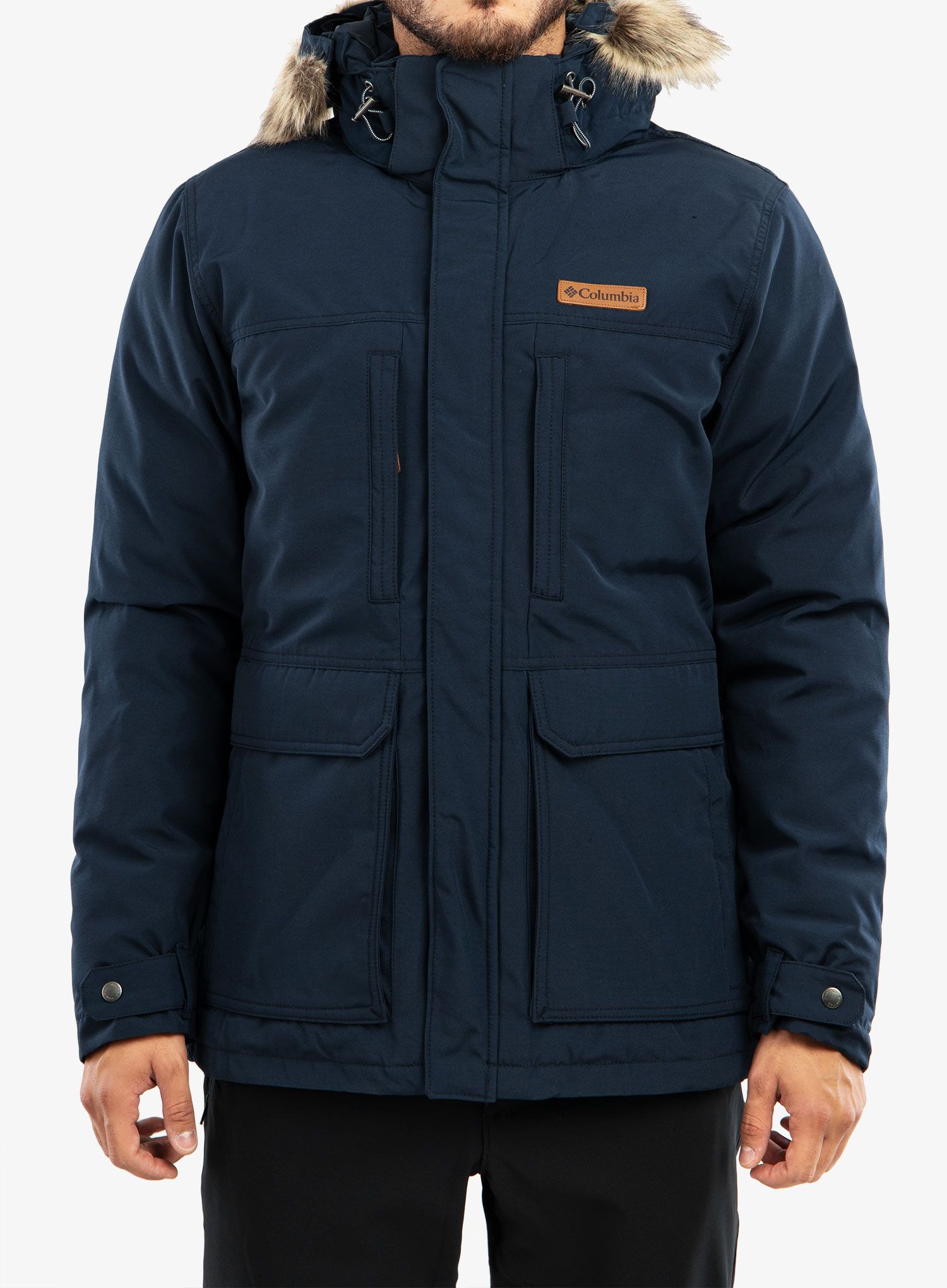 Zimní bunda Columbia Marquam Peak Jacket - collegiate navy