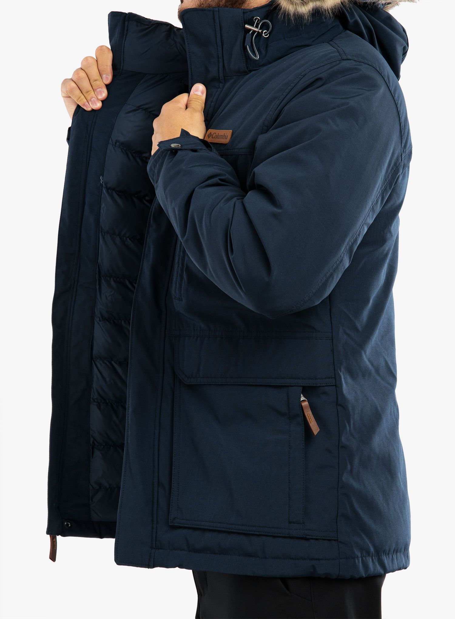 Zimní bunda Columbia Marquam Peak Jacket - collegiate navy