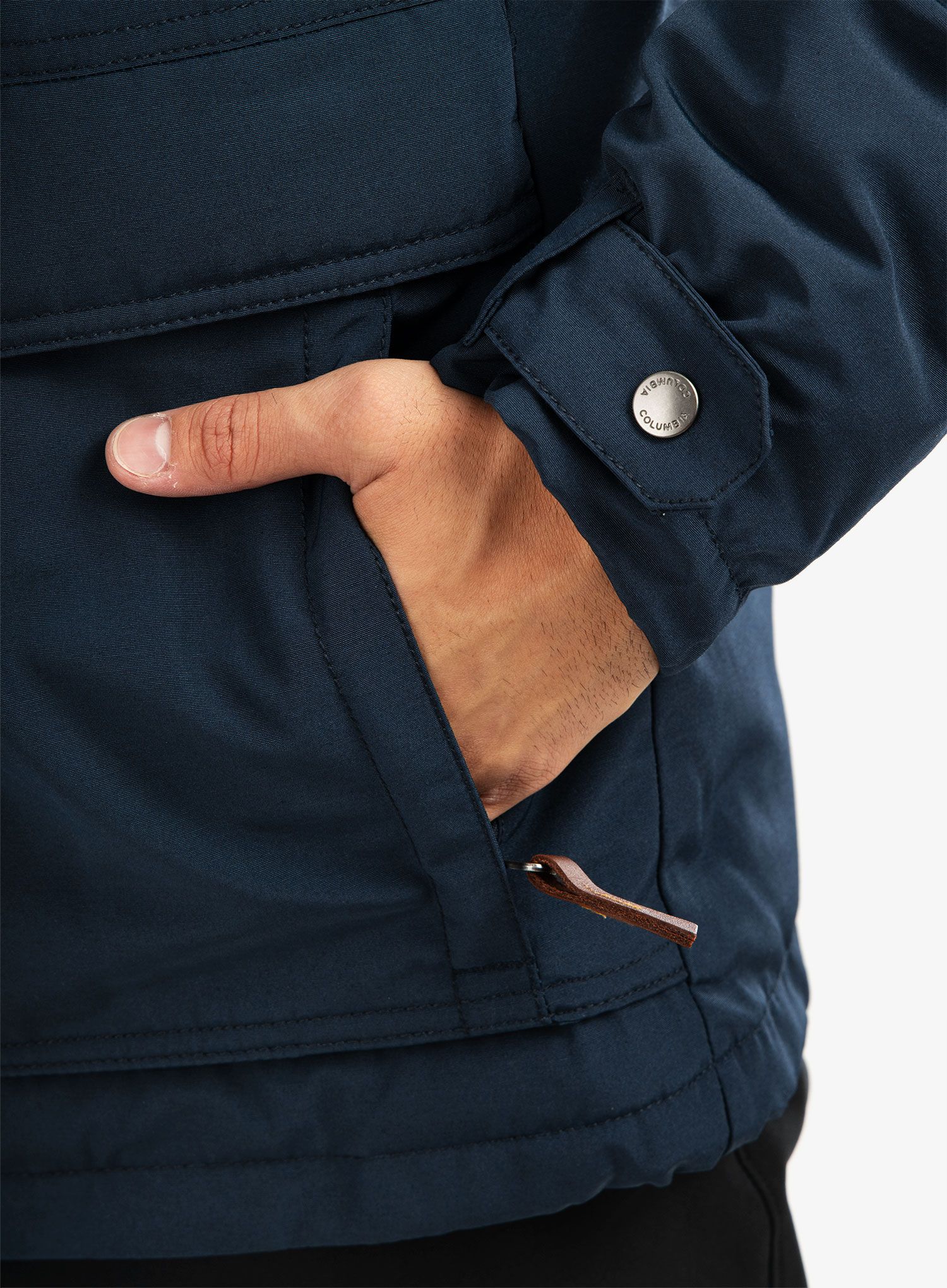 Zimní bunda Columbia Marquam Peak Jacket - collegiate navy