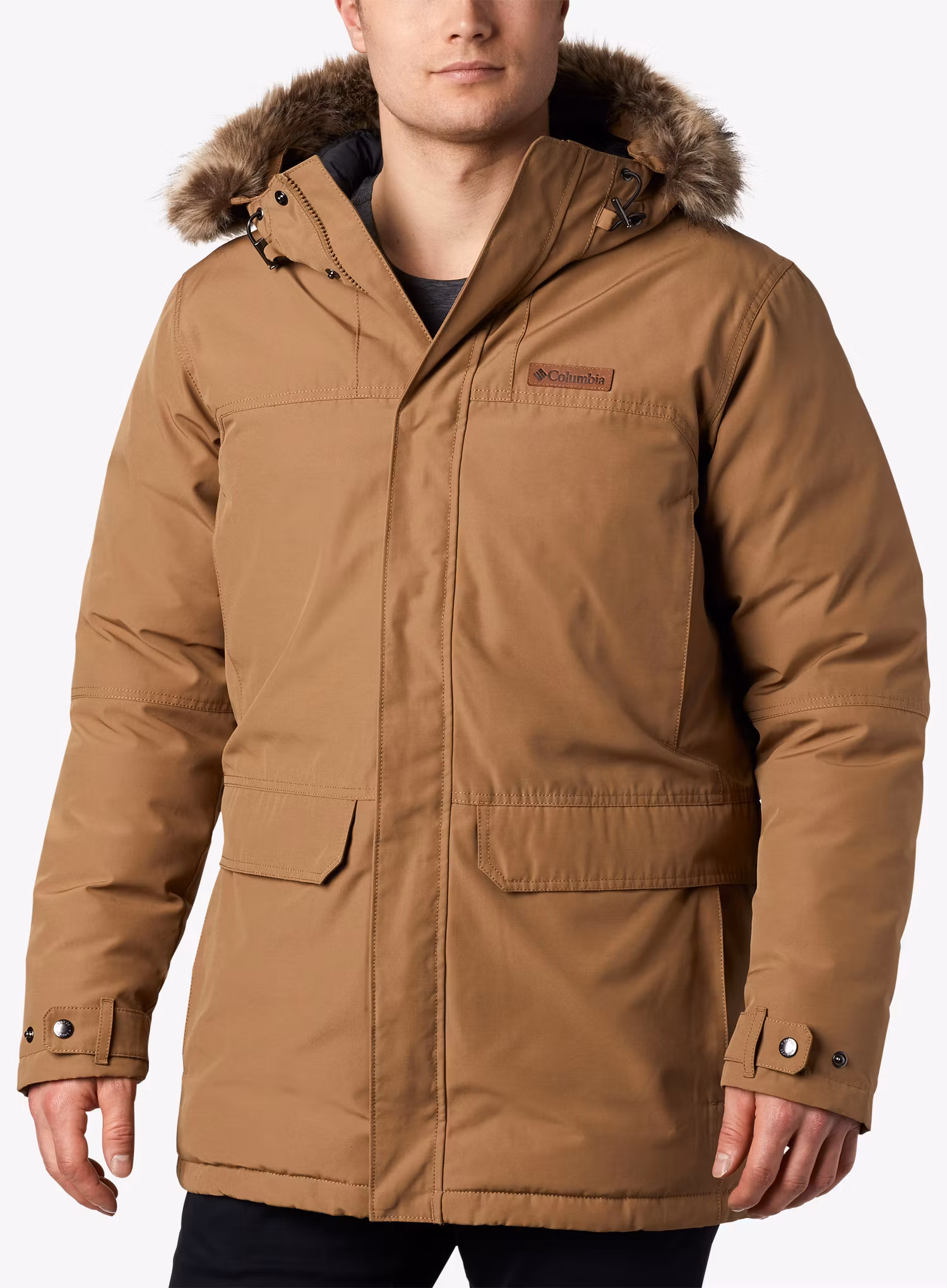 Pánská zimní bunda Columbia Marquam Peak Parka - delta