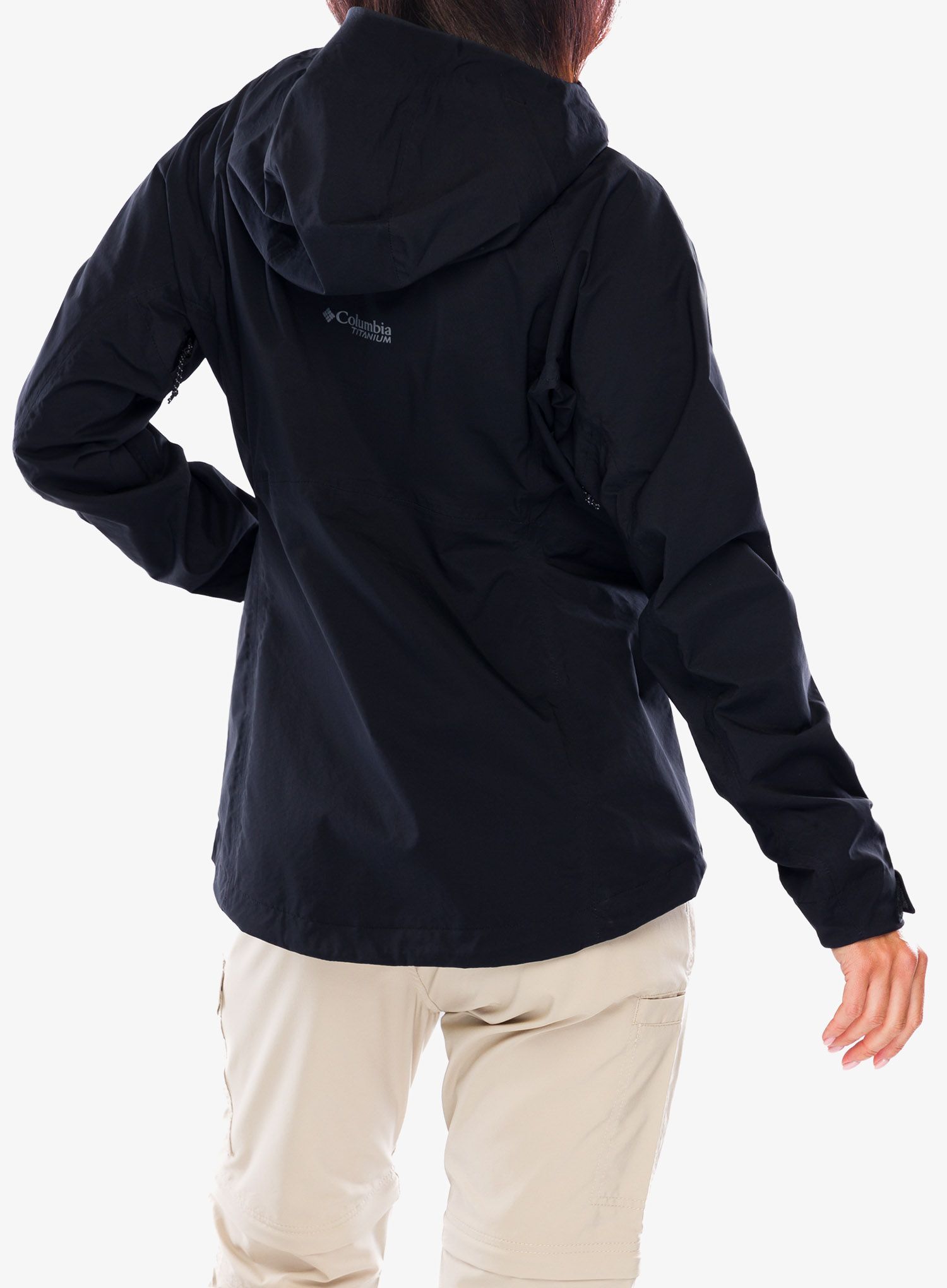 Dámská bunda do deště Columbia Mazama Trail Shell - black