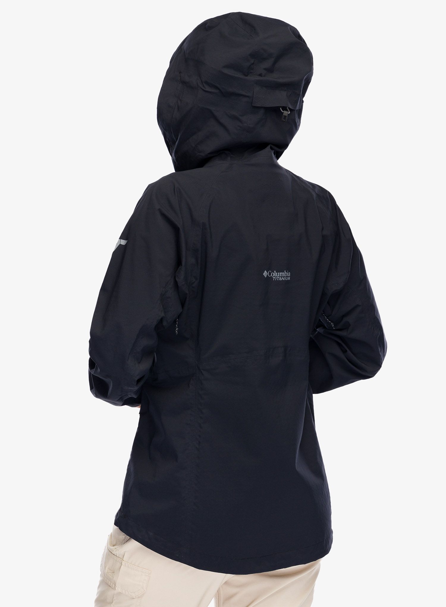 Dámská bunda do deště Columbia Mazama Trail Shell - black
