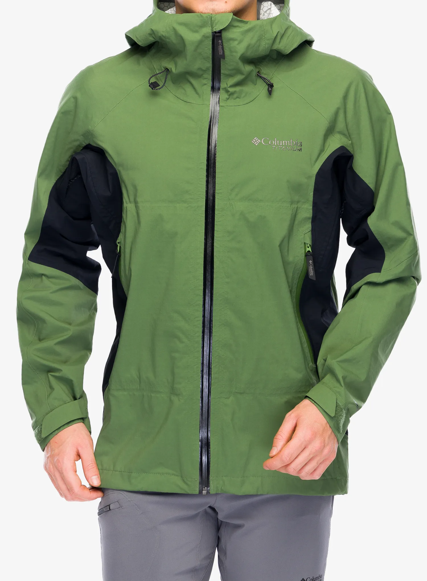 Bunda do deště Columbia Mazama Trail Shell - canteen/black