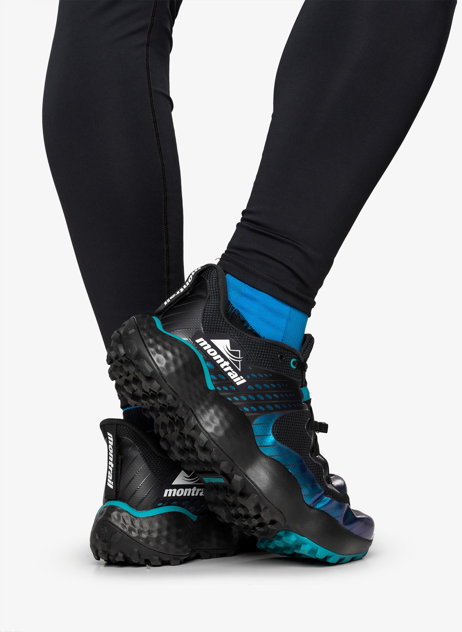 Běžecké boty pánské Columbia Montrail Trinity MX - black/white