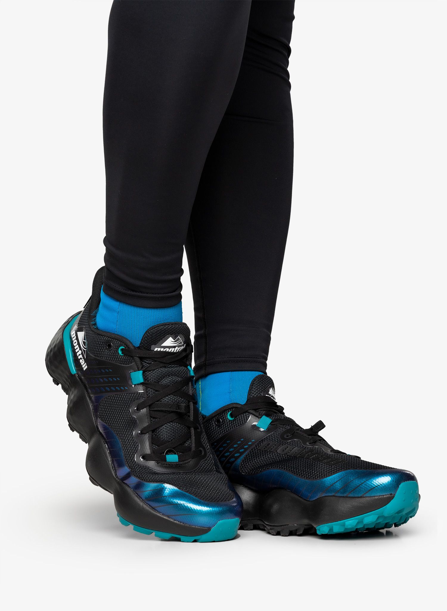 Běžecké boty pánské Columbia Montrail Trinity MX - black/white