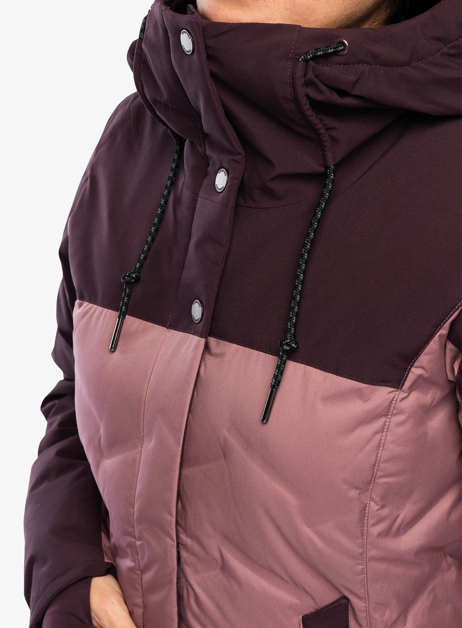 Dámský péřový kabát Columbia Mountain Croo III Mid Down Jacket - fig/moonvista